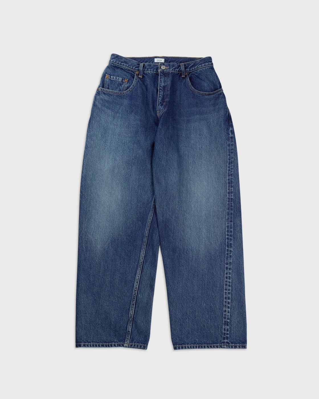 CIOTA Baggy 5 Pocket Pants, Medium Blue