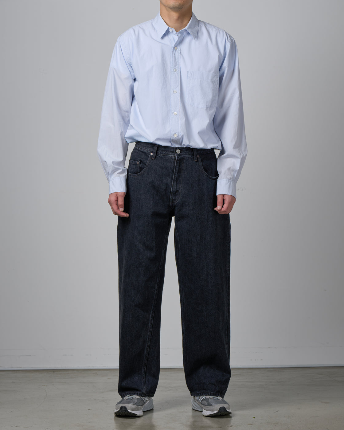 CIOTA Baggy 5 Pocket Pants, Medium Black