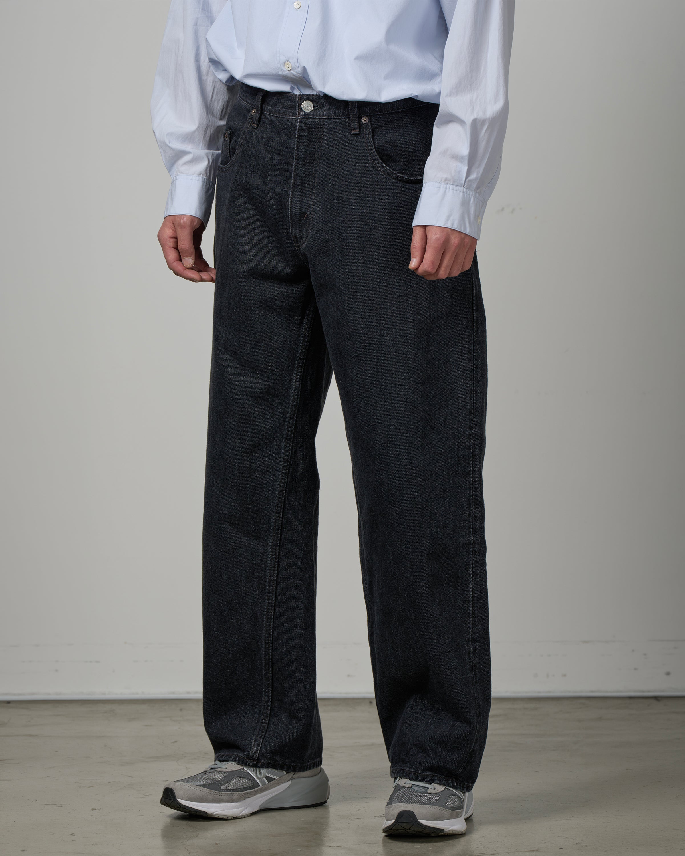 CIOTA Baggy 5 Pocket Pants, Medium Black