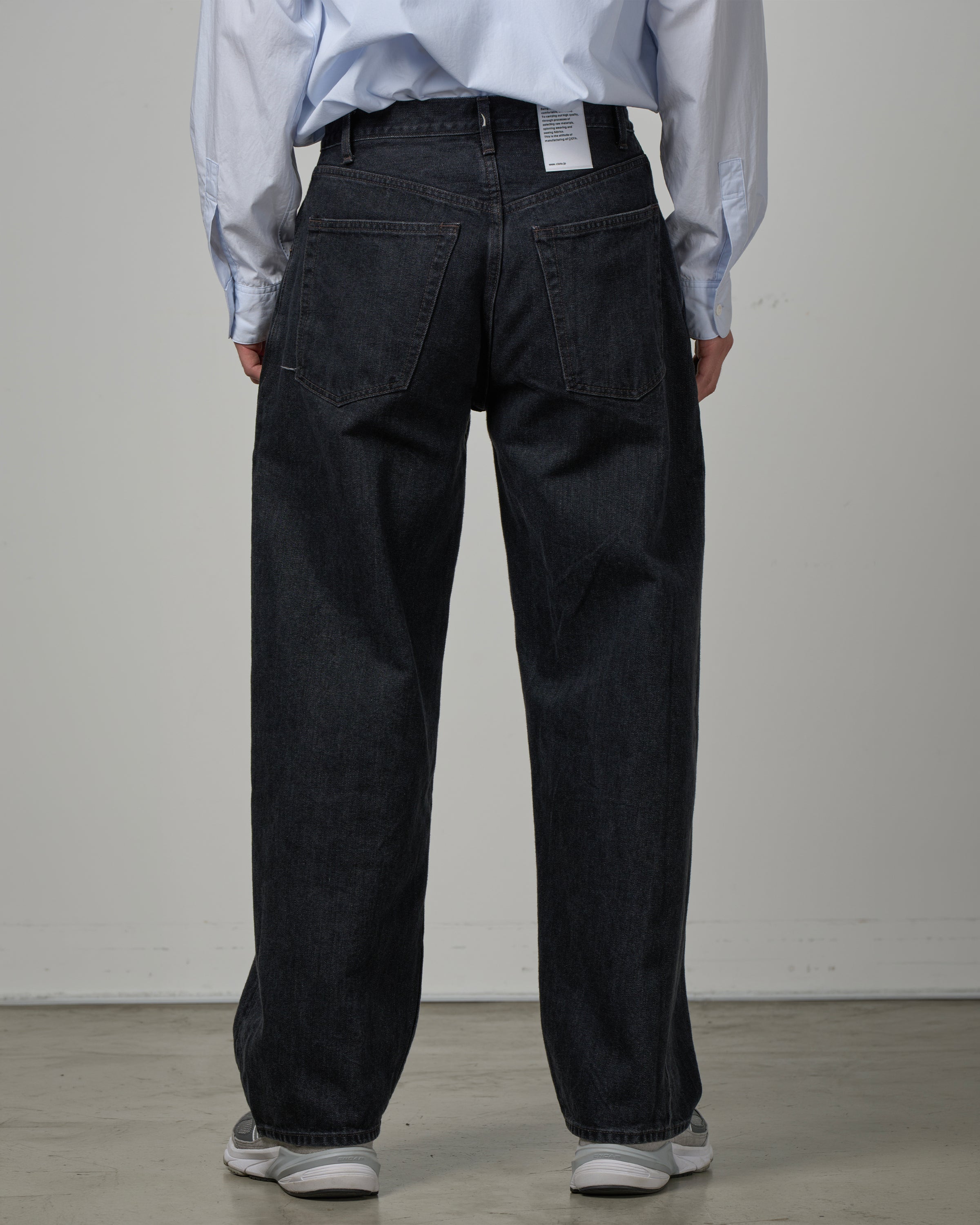 CIOTA Baggy 5 Pocket Pants, Medium Black