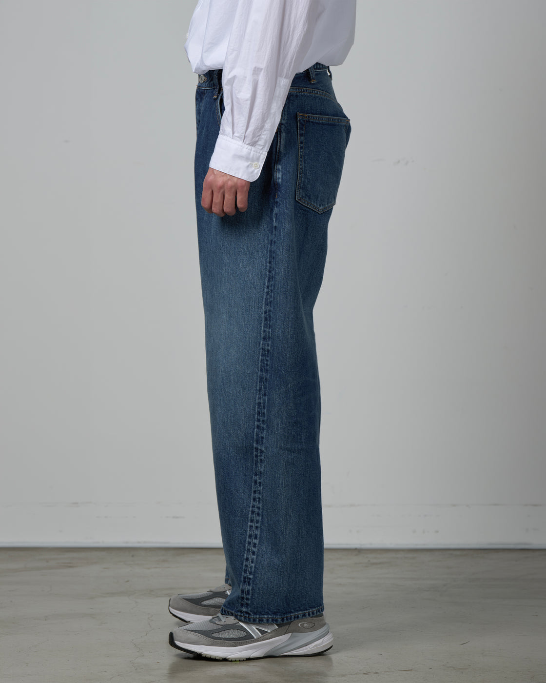 CIOTA Baggy 5 Pocket Pants, Medium Blue