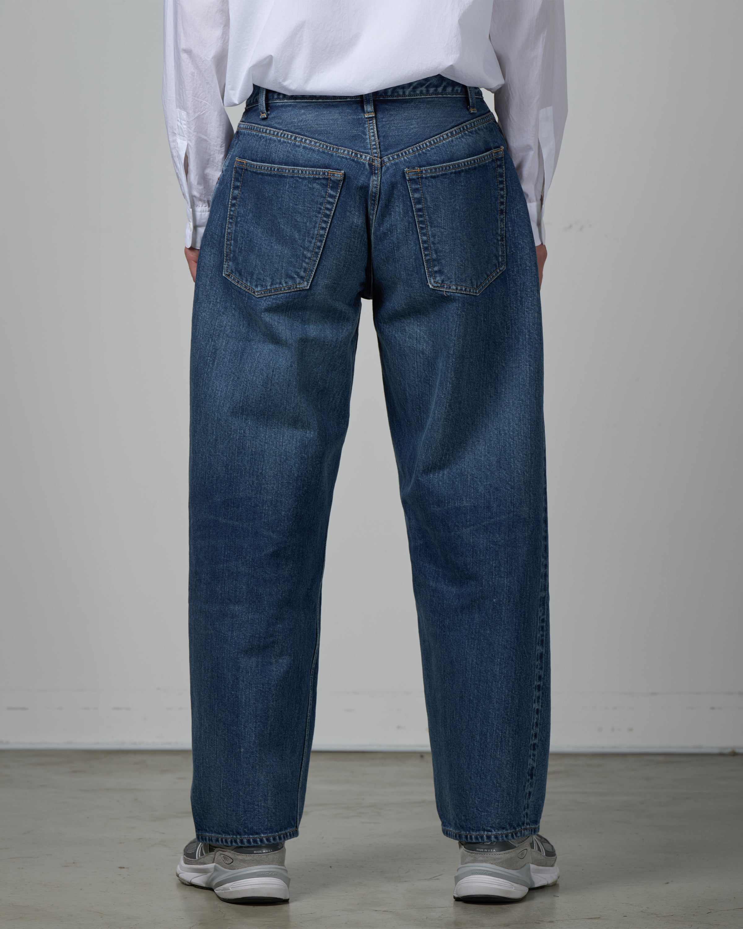 CIOTA Baggy 5 Pocket Pants, Medium Blue