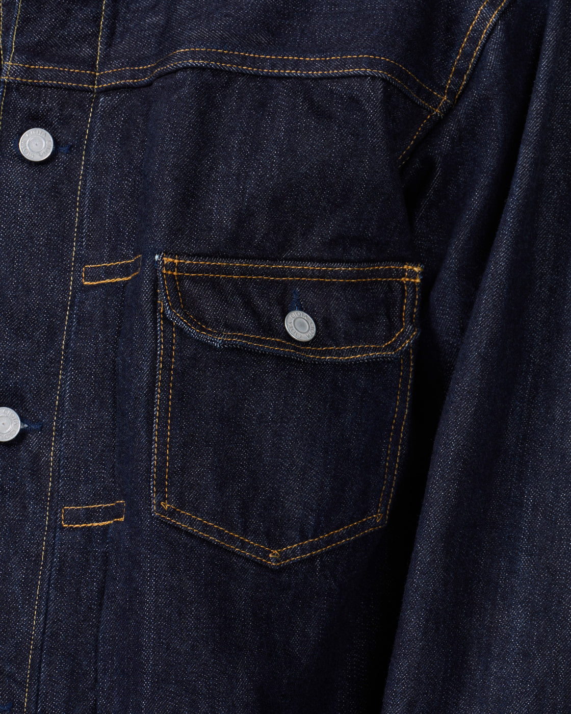 CIOTA Double Pocket Denim Jacket, Navy