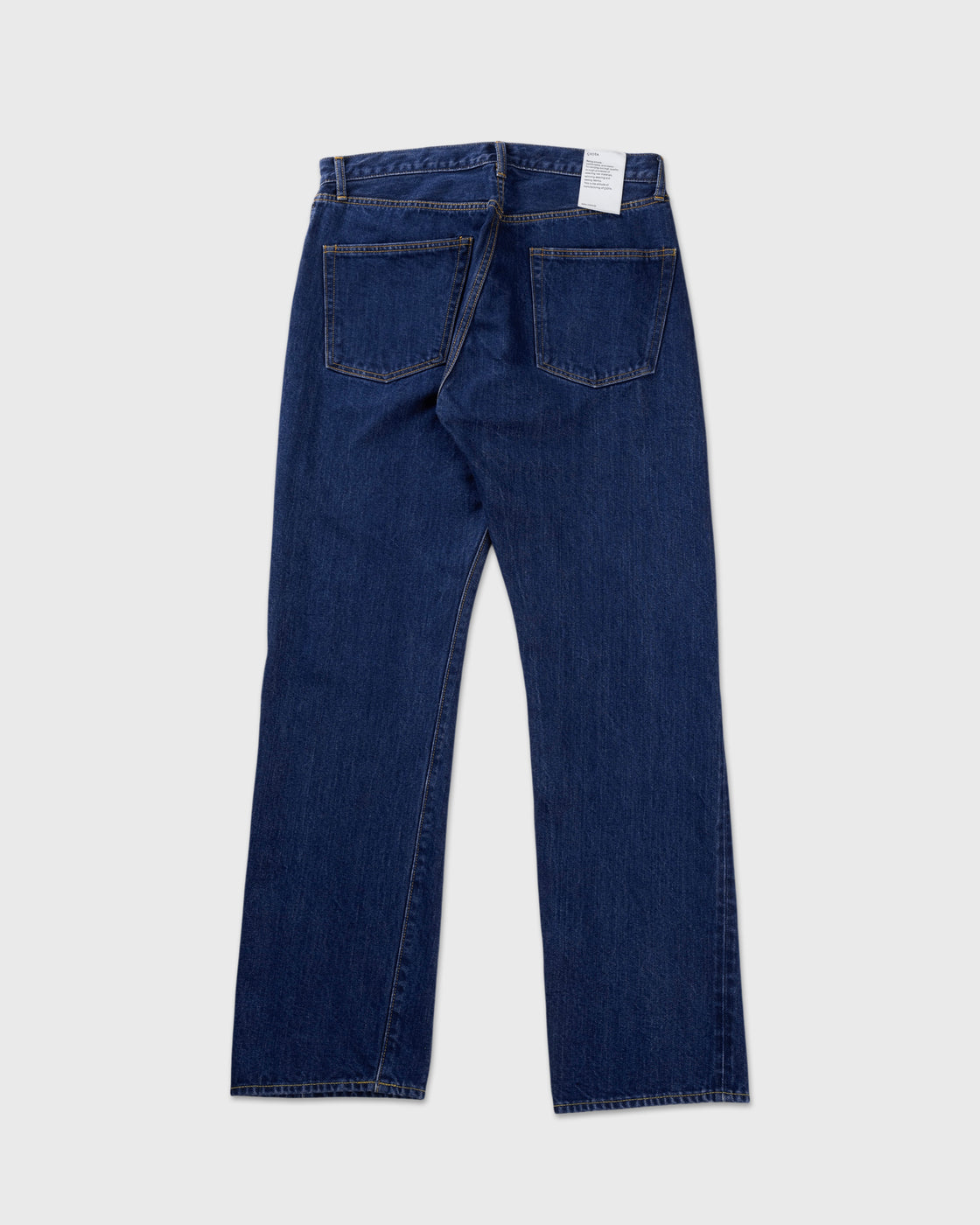 CIOTA Straight 5 Pocket Pants, Dark Blue(Damage)