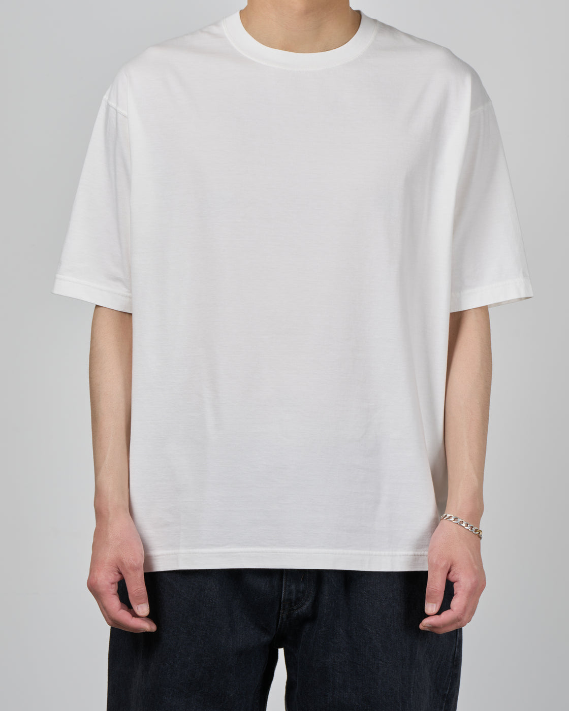 CIOTA Crewneck Short Sleeve T-Shirt, Off White