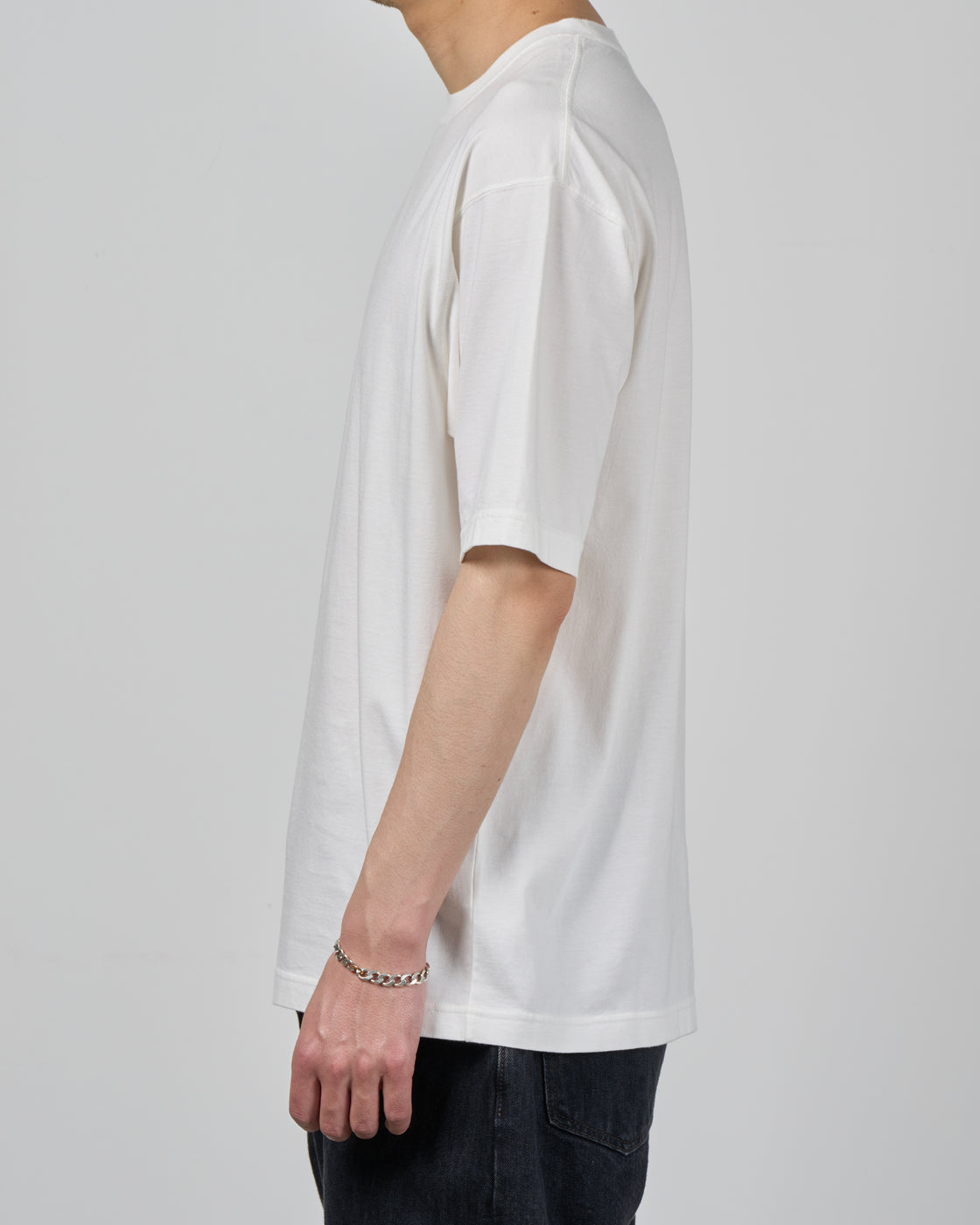 CIOTA Crewneck Short Sleeve T-Shirt, Off White