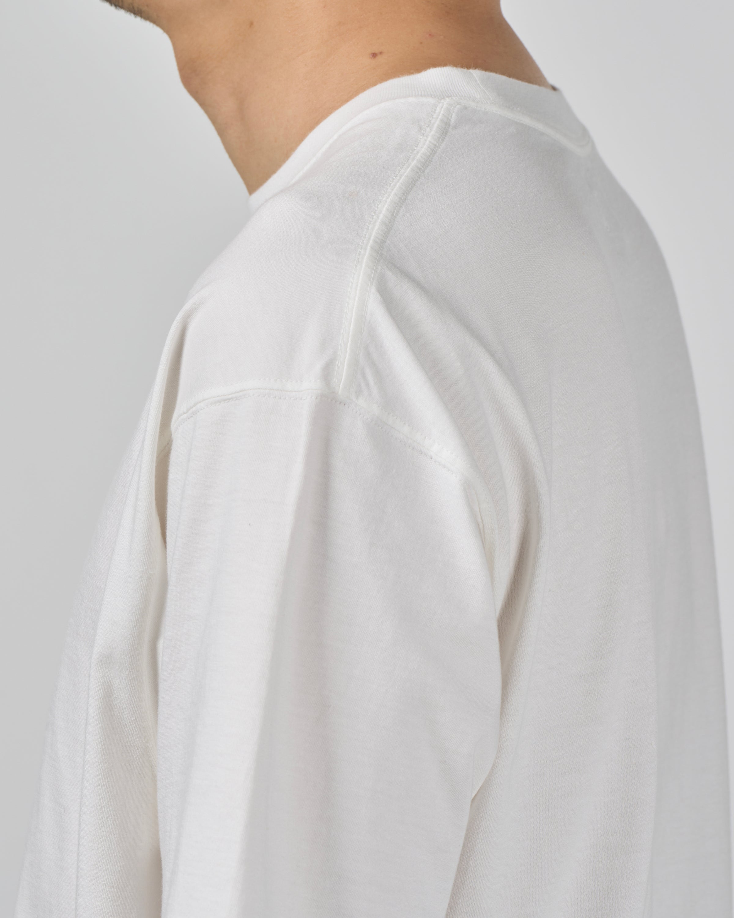 CIOTA Crewneck Short Sleeve T-Shirt, Off White