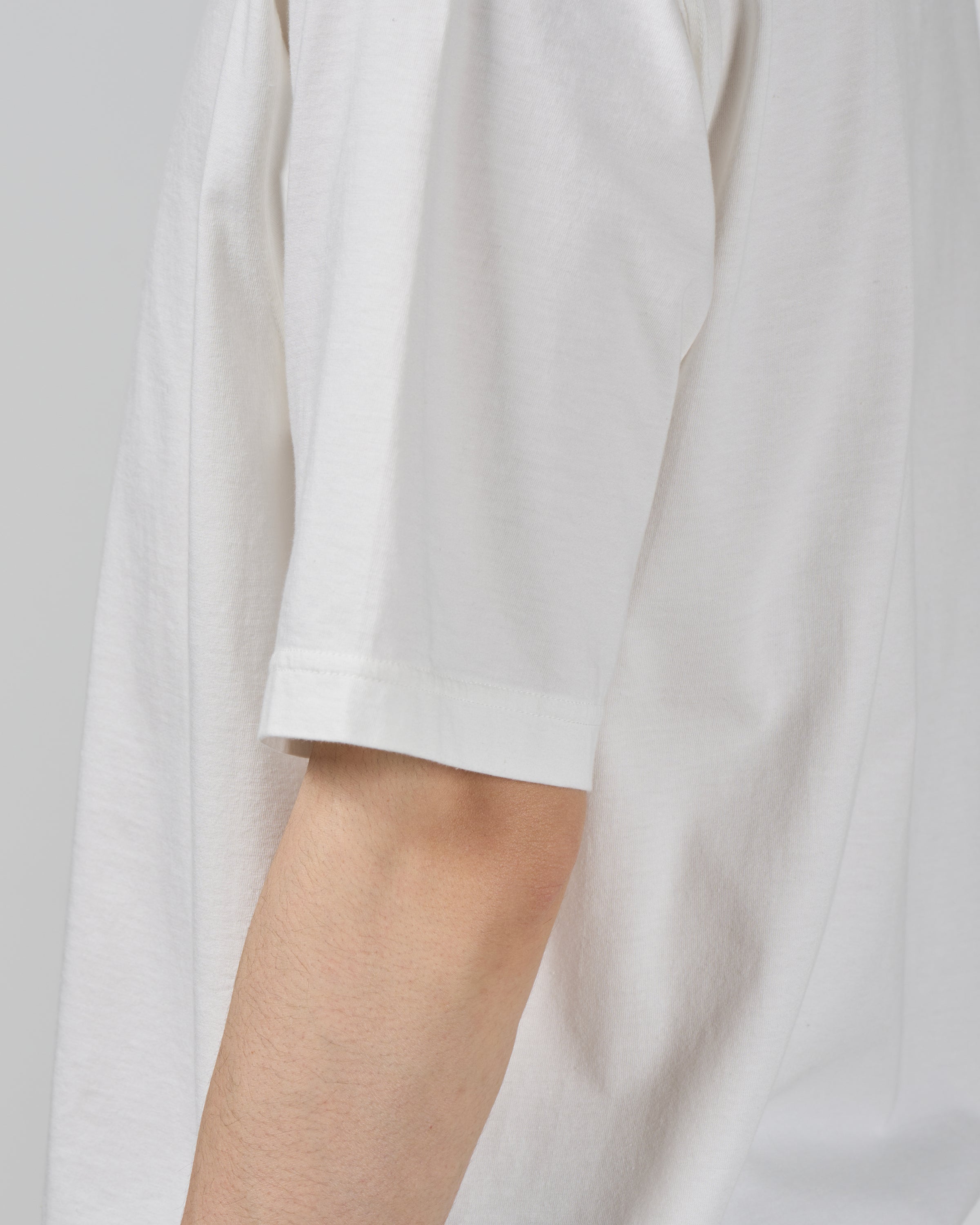 CIOTA Crewneck Short Sleeve T-Shirt, Off White