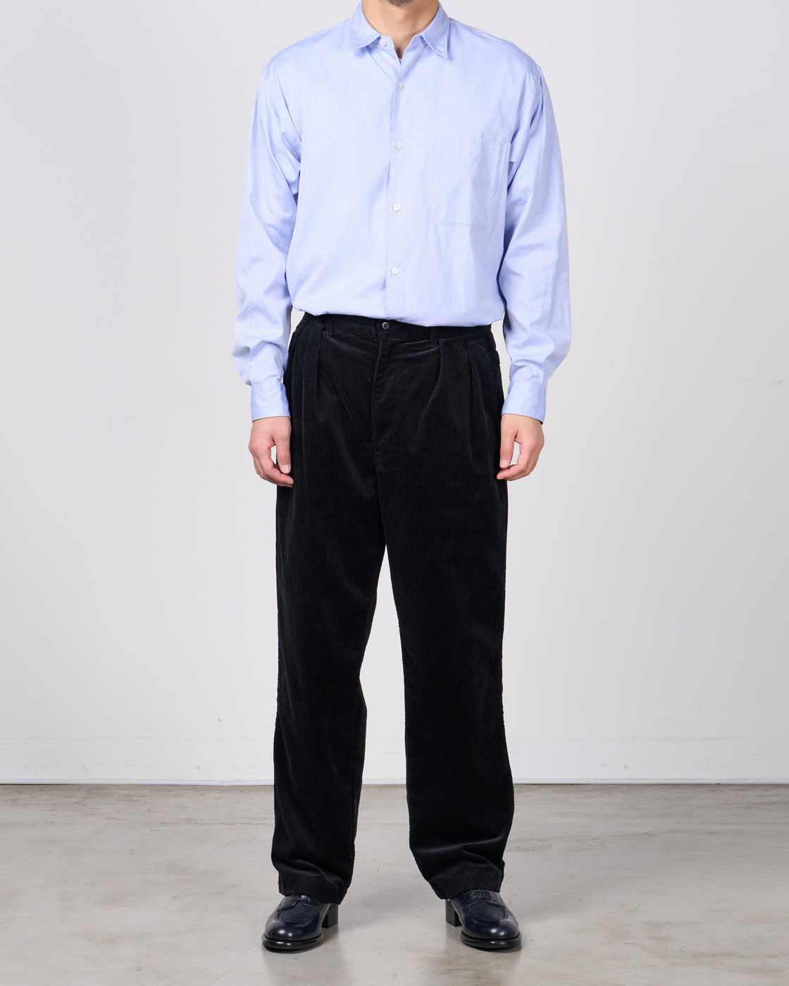 CIOTA Straight 5 Pocket Pants, Dark Blue (Distressed)