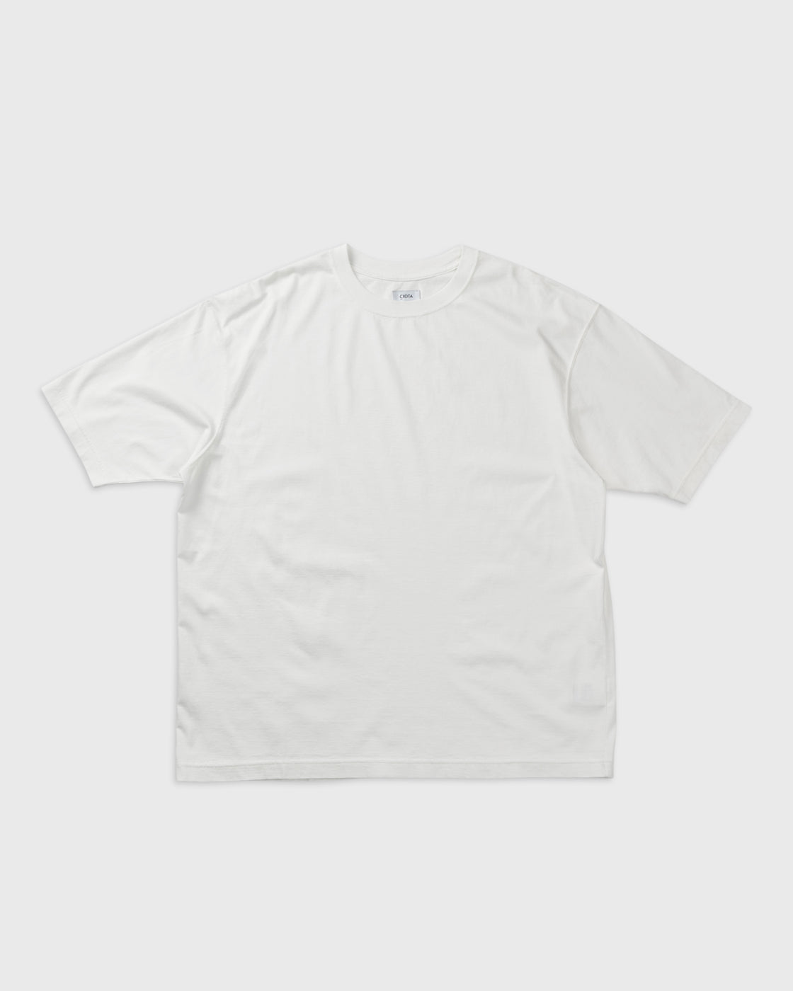 CIOTA Crewneck Short Sleeve T-Shirt, Off White