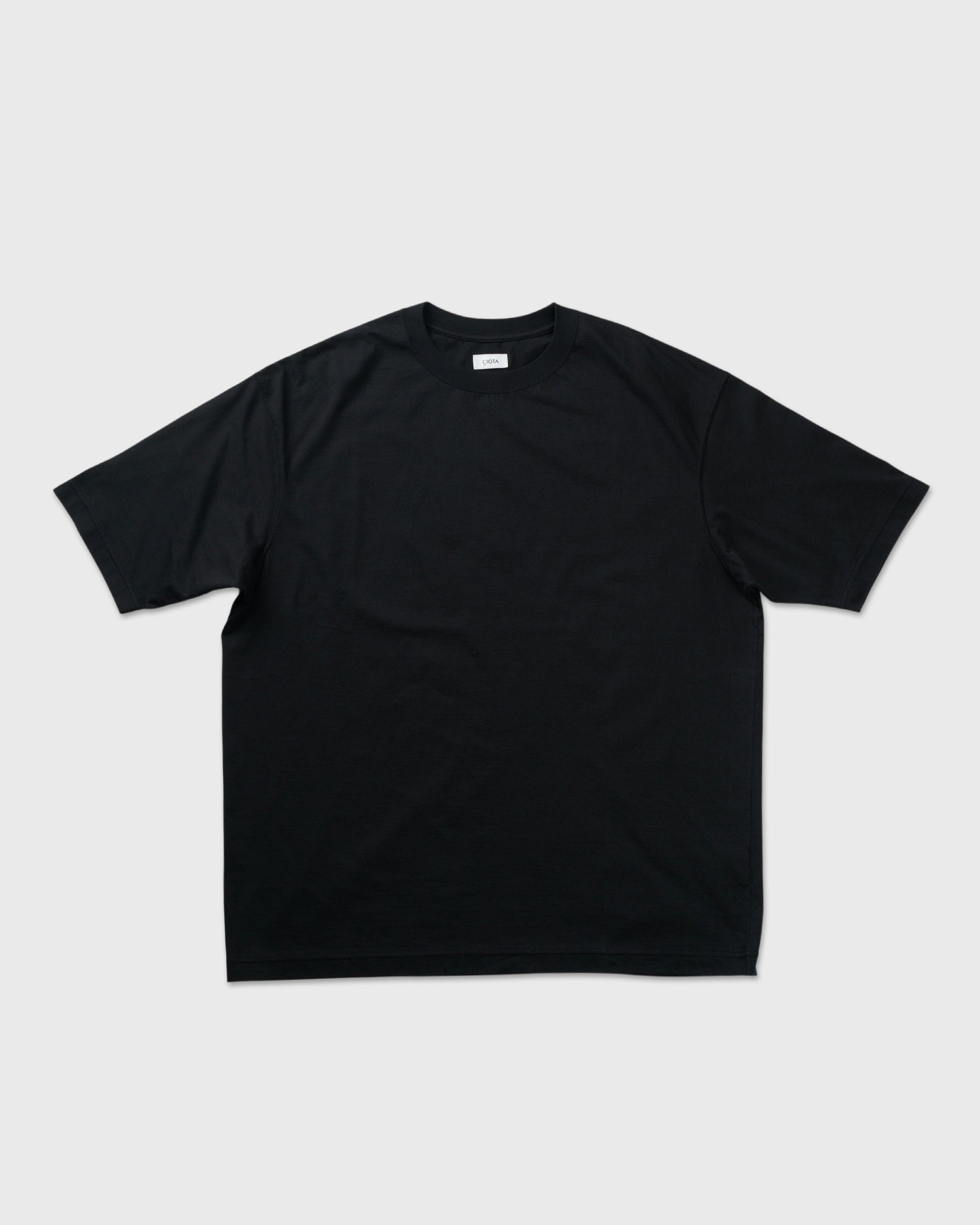 CIOTA Crewneck Short Sleeve T-Shirt, Black
