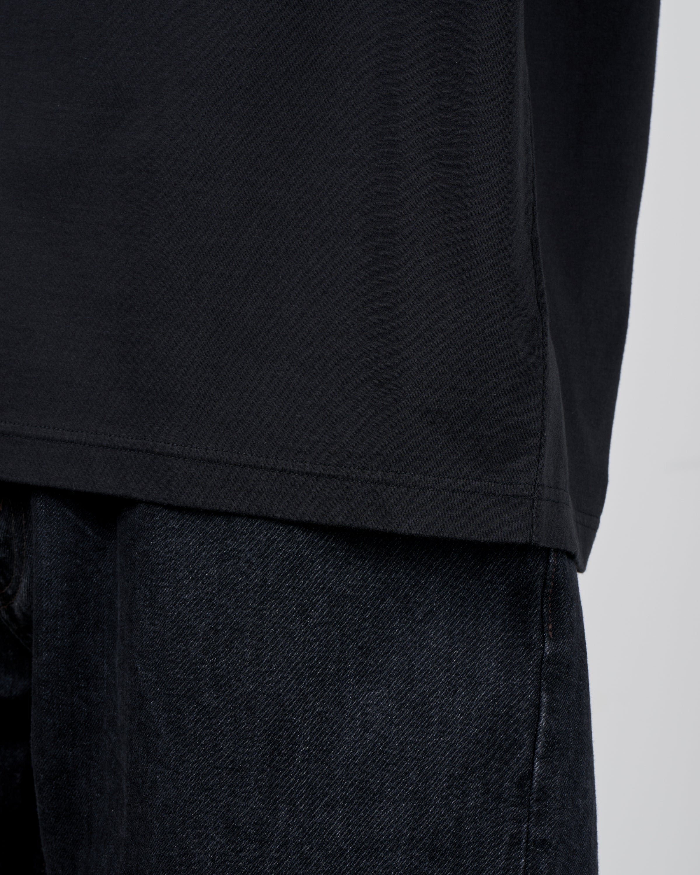 CIOTA Crewneck Short Sleeve T-Shirt, Black