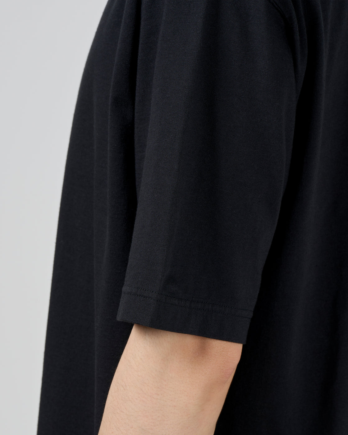 CIOTA Crewneck Short Sleeve T-Shirt, Black