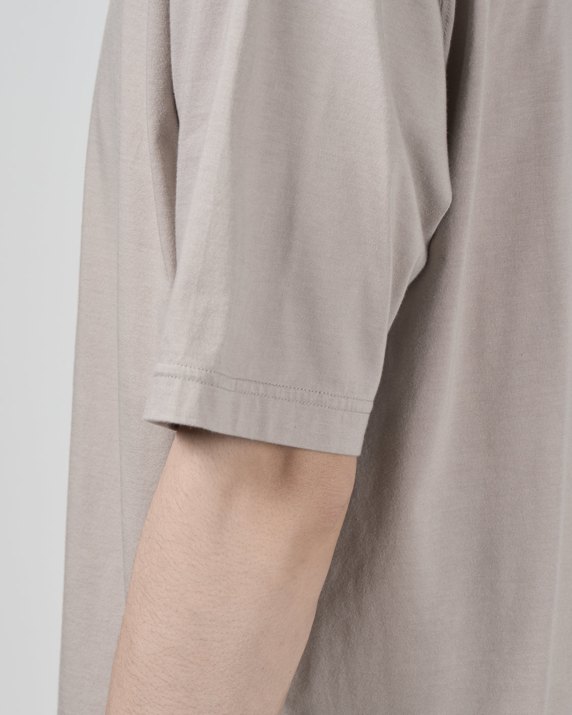 CIOTA Crewneck Short Sleeve T-Shirt, Light Grey