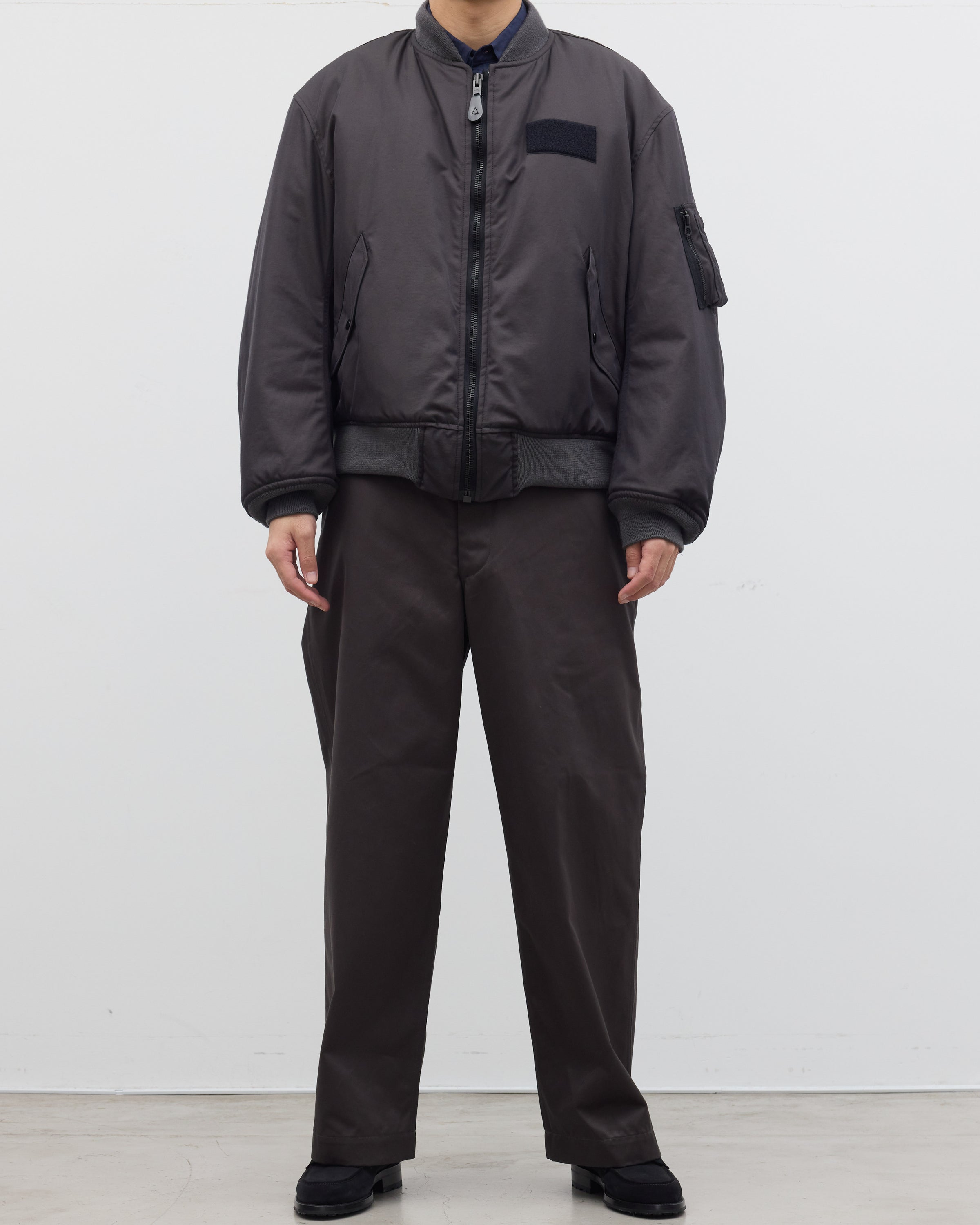 CIOTA MA-1 Flight Jacket, Chacoal