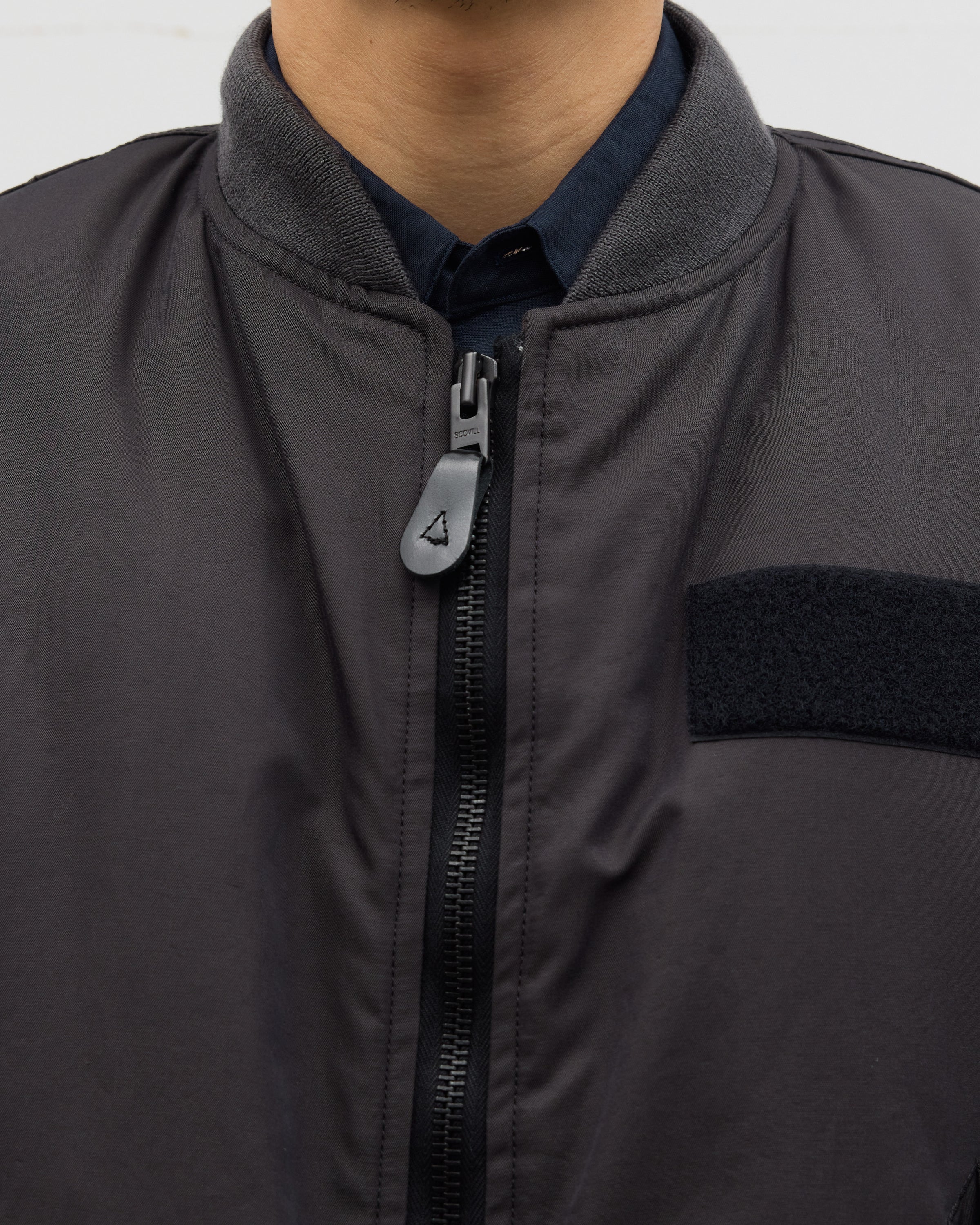 CIOTA MA-1 Flight Jacket, Chacoal