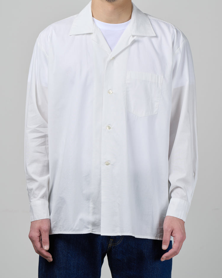 CIOTA : New Arrivals / Open Collar Shirt – Keylime Tokyo