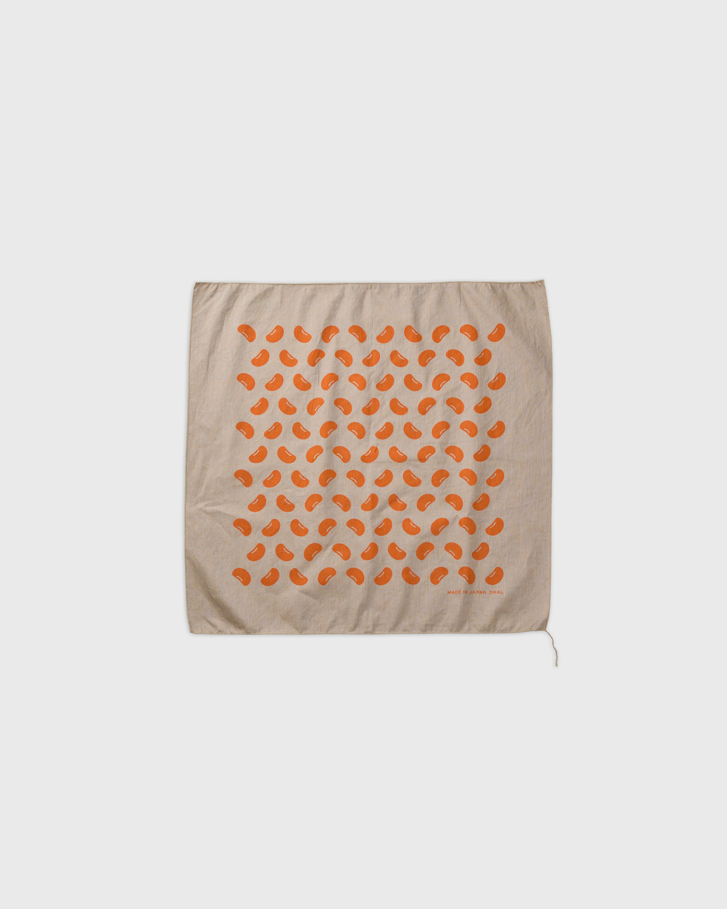 Dhal Cotton Linen Mame Bandana, Beige