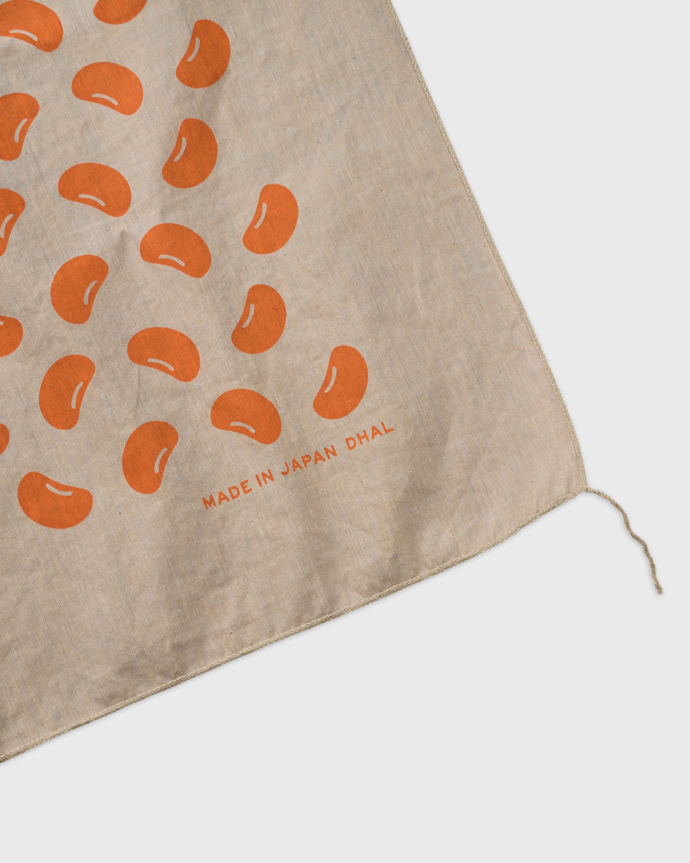 Dhal Cotton Linen Mame Bandana, Beige