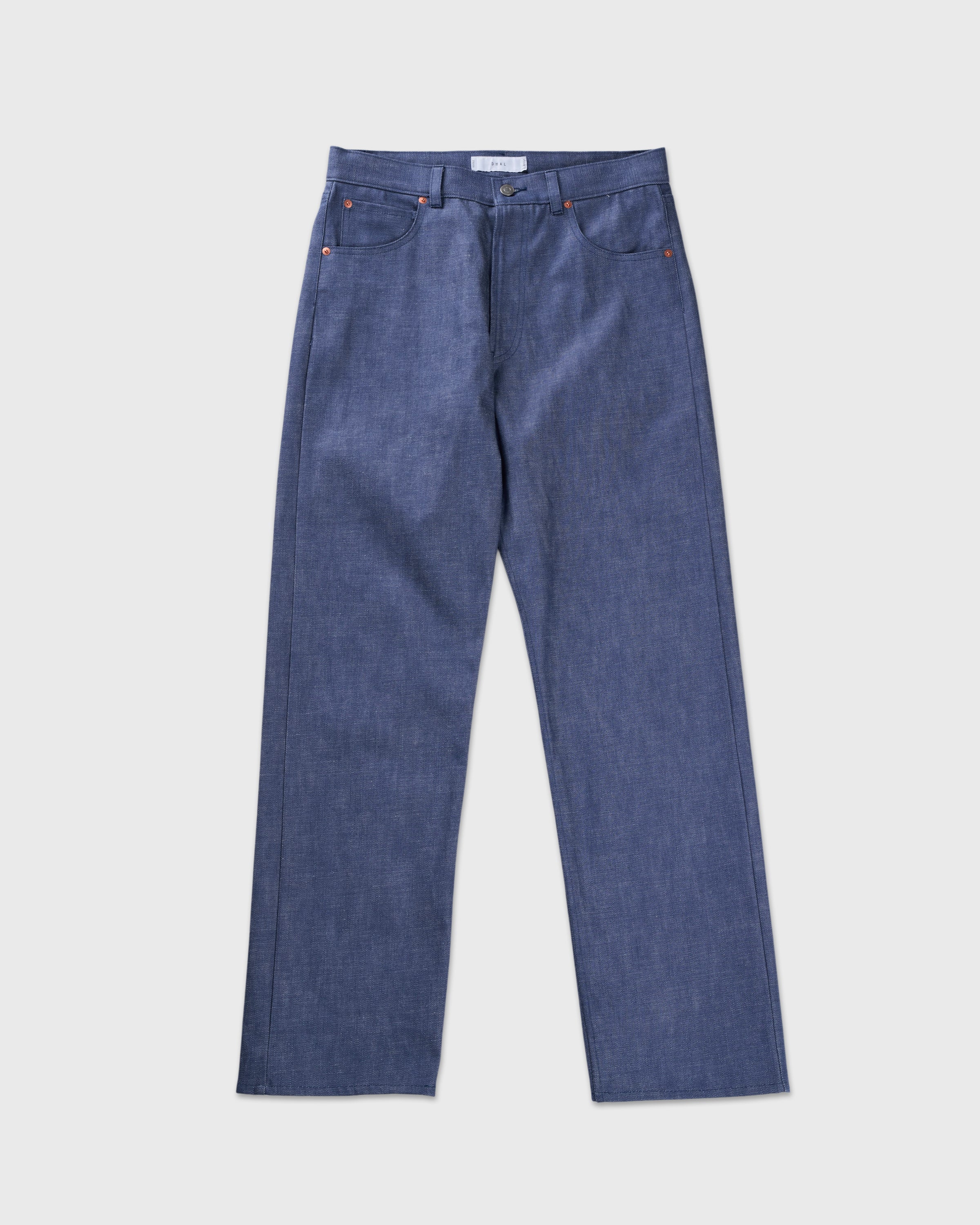 Dhal Zimbabwe Cotton Denim New 5Pocket Denim, Blue