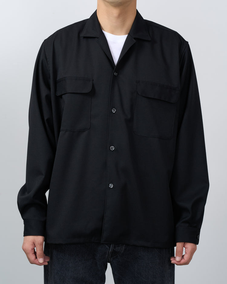 Dhal Wool Gaba Series Open Collar Shirt & Chino Pants – Keylime Tokyo