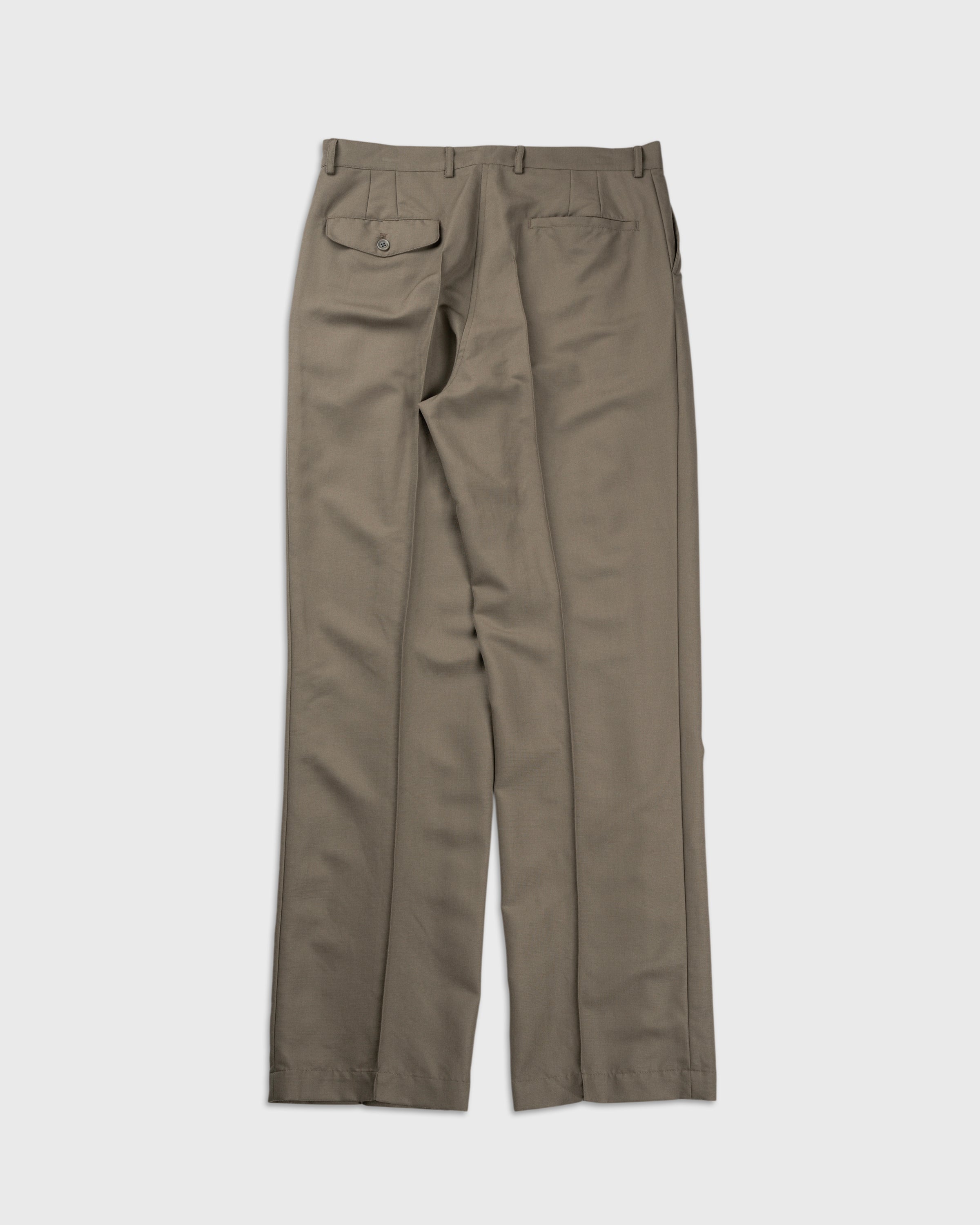 Dhal Wool Tropical Center Press Pants, Grey – Keylime Tokyo