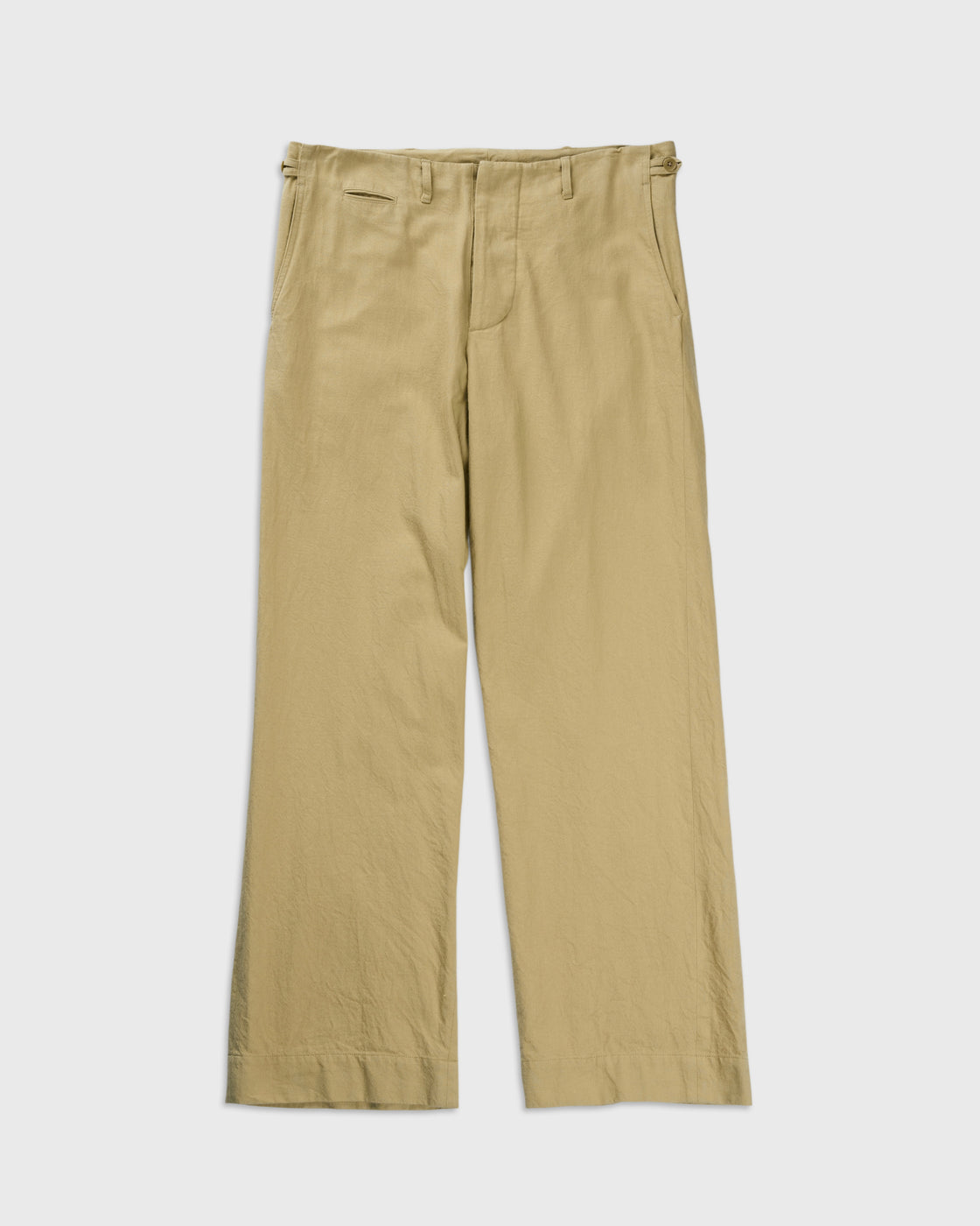 Dhal Bradford 1930's Algerian Twill RAF Pants, Beige