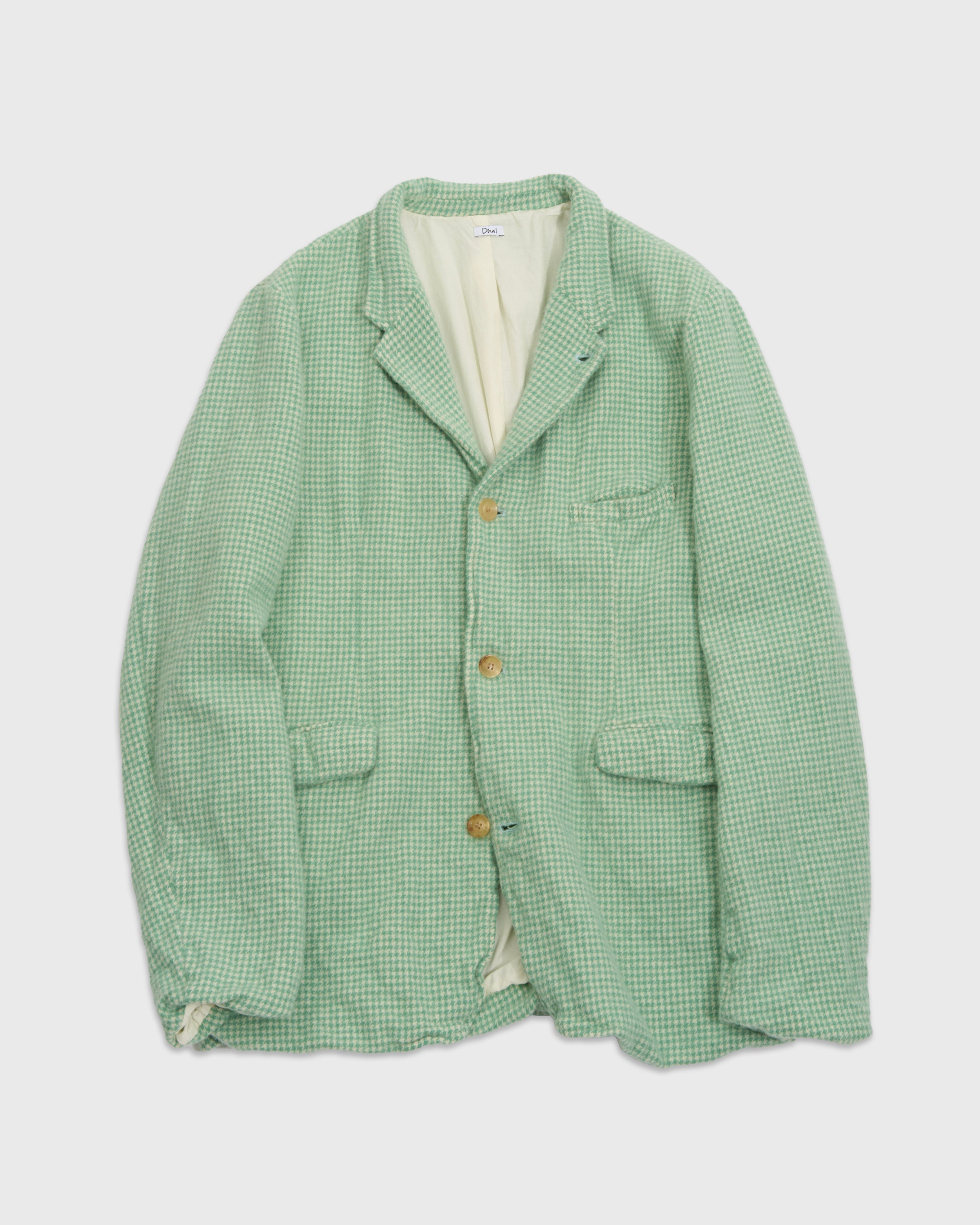 dhal シャツジャケット Dhal Open Collar Shirt Jacket, Orange Checked – Keylime Tokyo