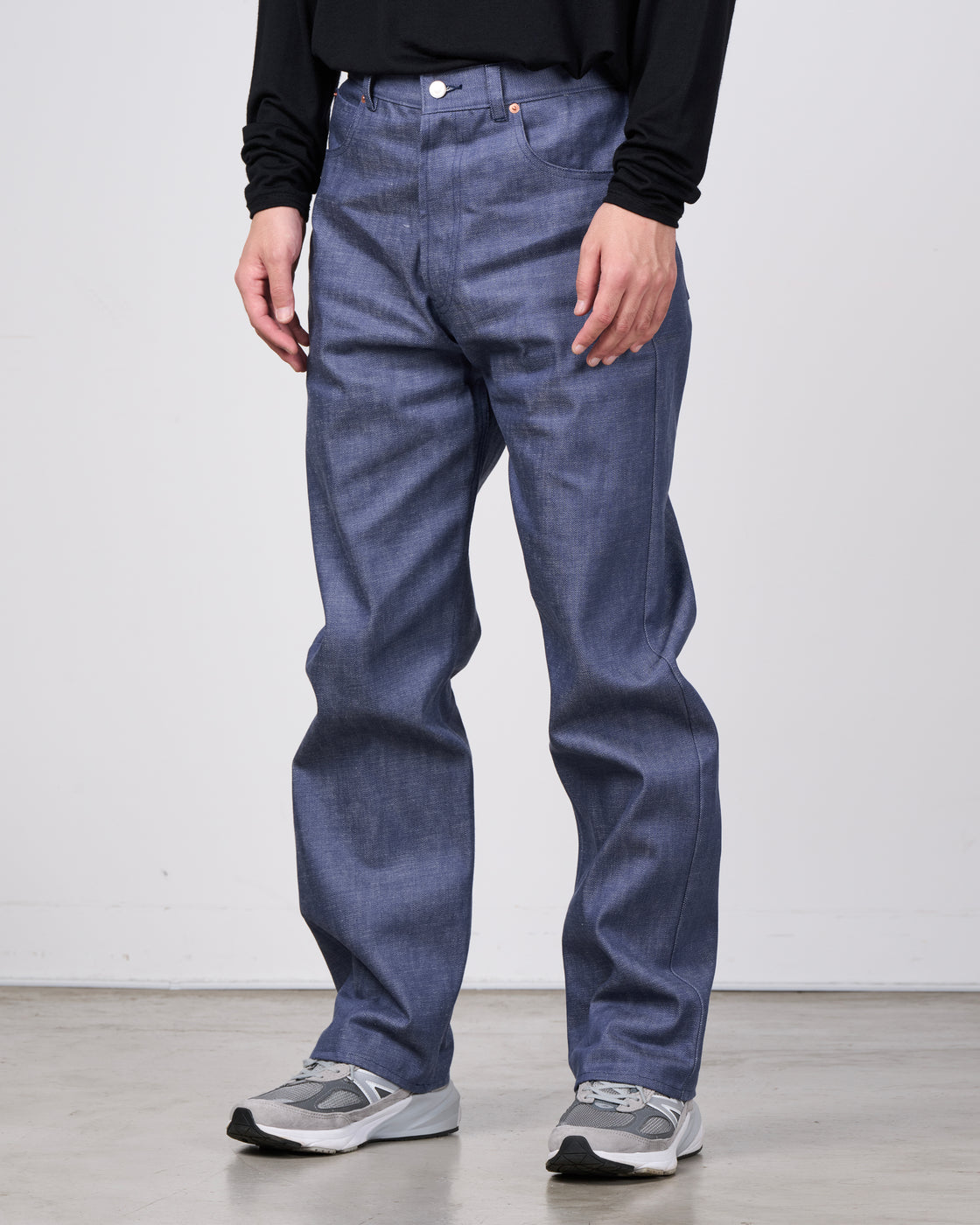 Dhal Zimbabwe Cotton Denim New 5Pocket Denim, Blue