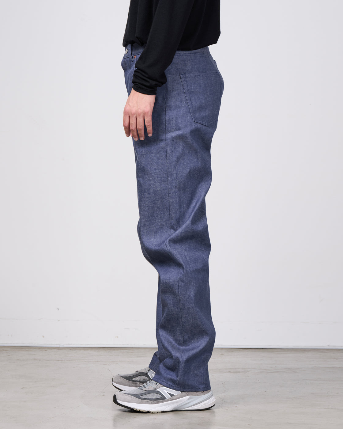 Dhal Zimbabwe Cotton Denim New 5Pocket Denim, Blue