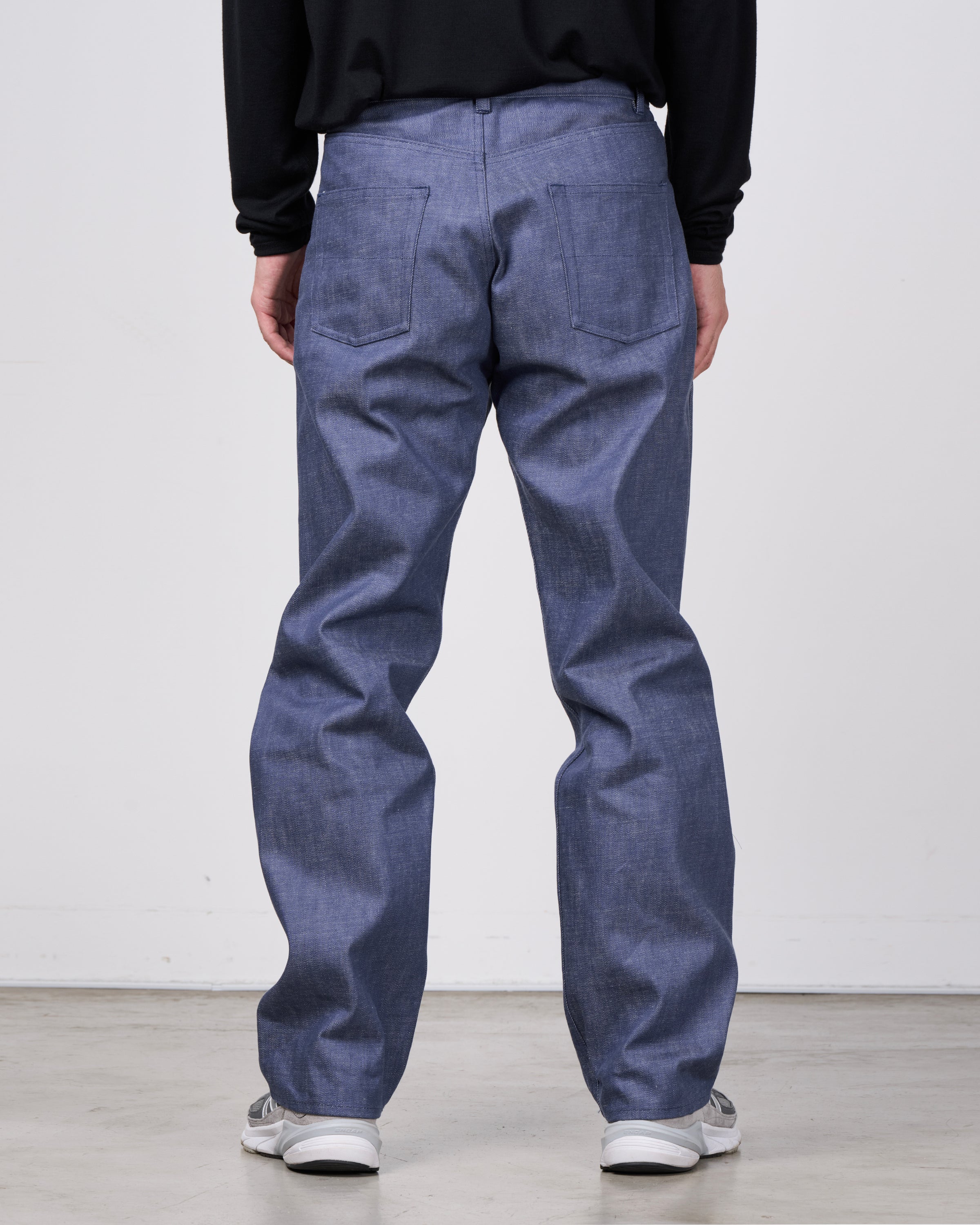 Dhal Zimbabwe Cotton Denim New 5Pocket Denim, Blue