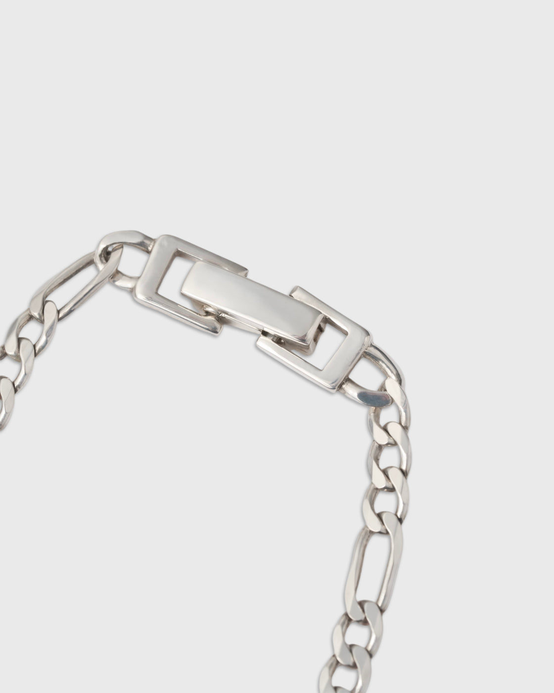 Garden of eden 22AW-053 Light Curb Chain Bracelet, Silver