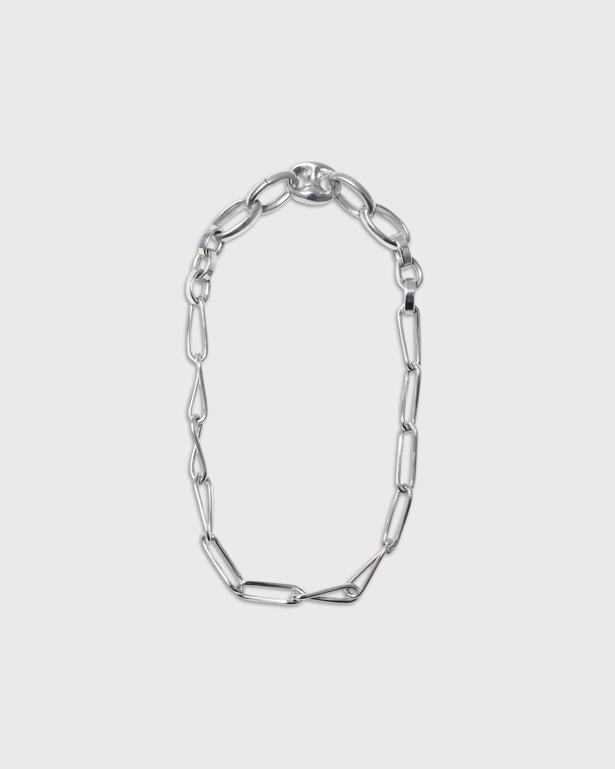 Garden of eden 23AW078 PC Twist Chain Brace, Silver
