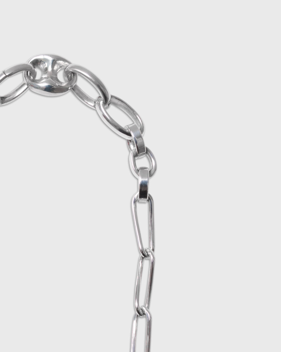 Garden of eden 23AW078 PC Twist Chain Brace, Silver