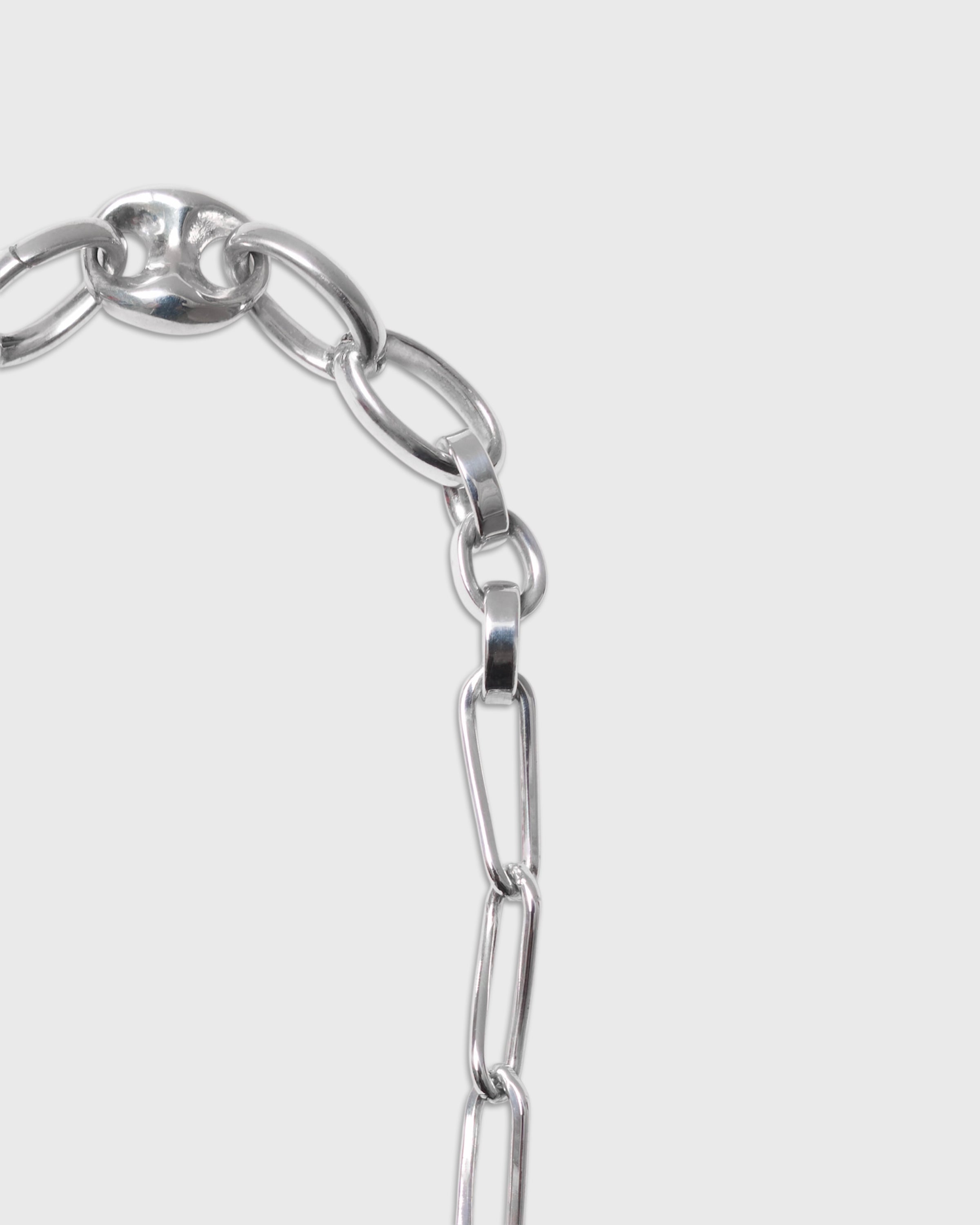Garden of eden 23AW078 PC Twist Chain Brace, Silver