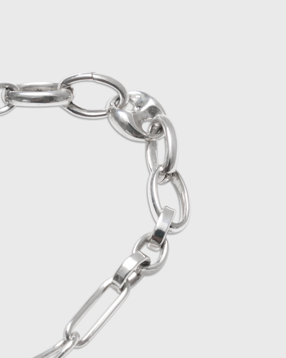 Garden of eden 23AW078 PC Twist Chain Brace, Silver