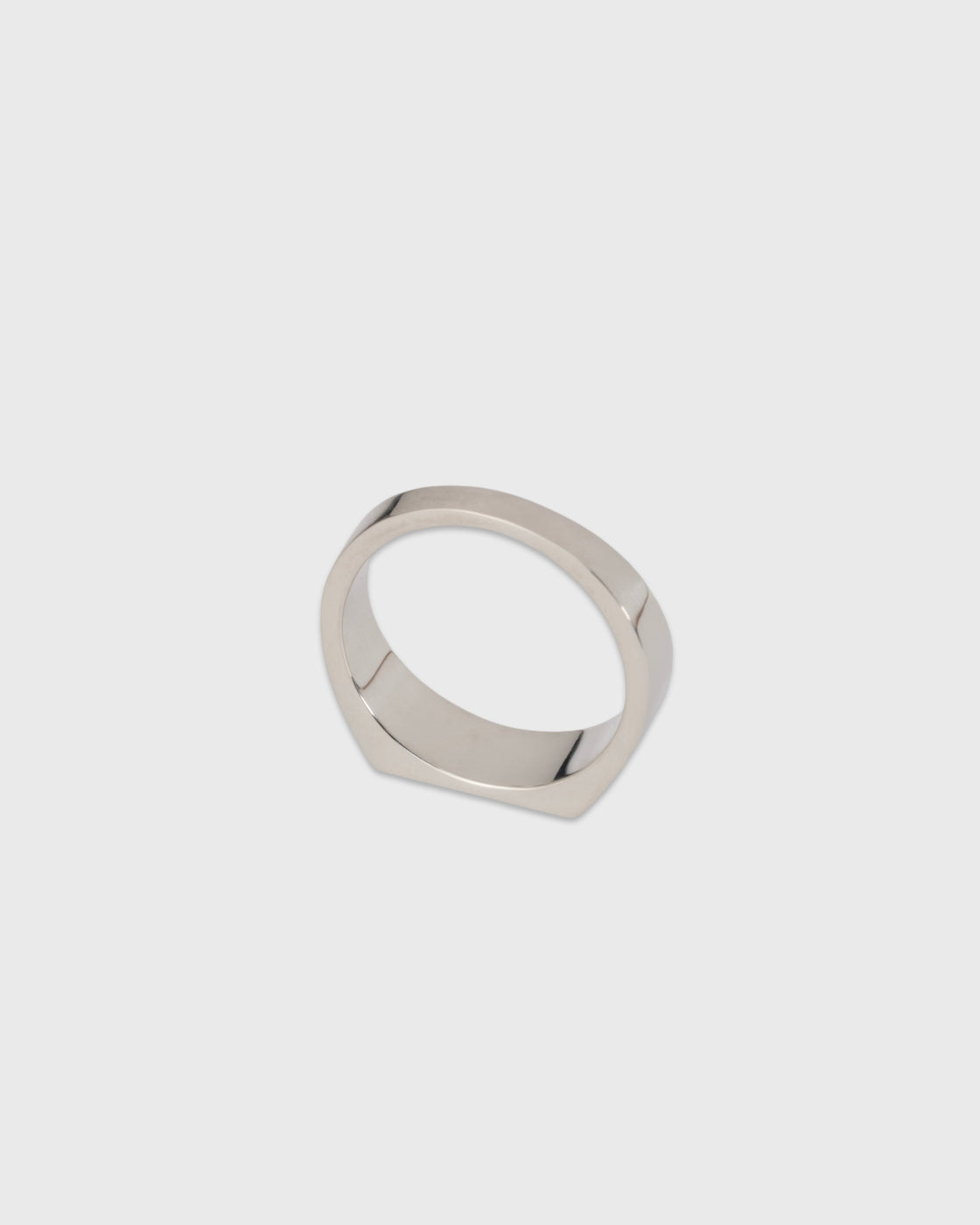 Garden of eden 23SS-026 Square Ring Large, Silver