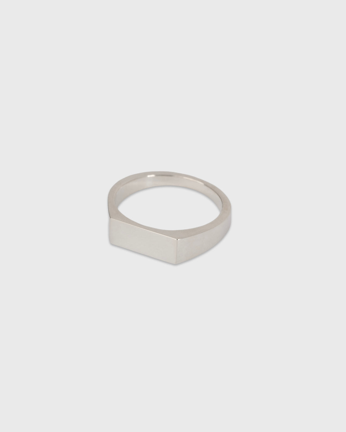 Garden of eden 23SS-025 Square Ring Medium, Silver