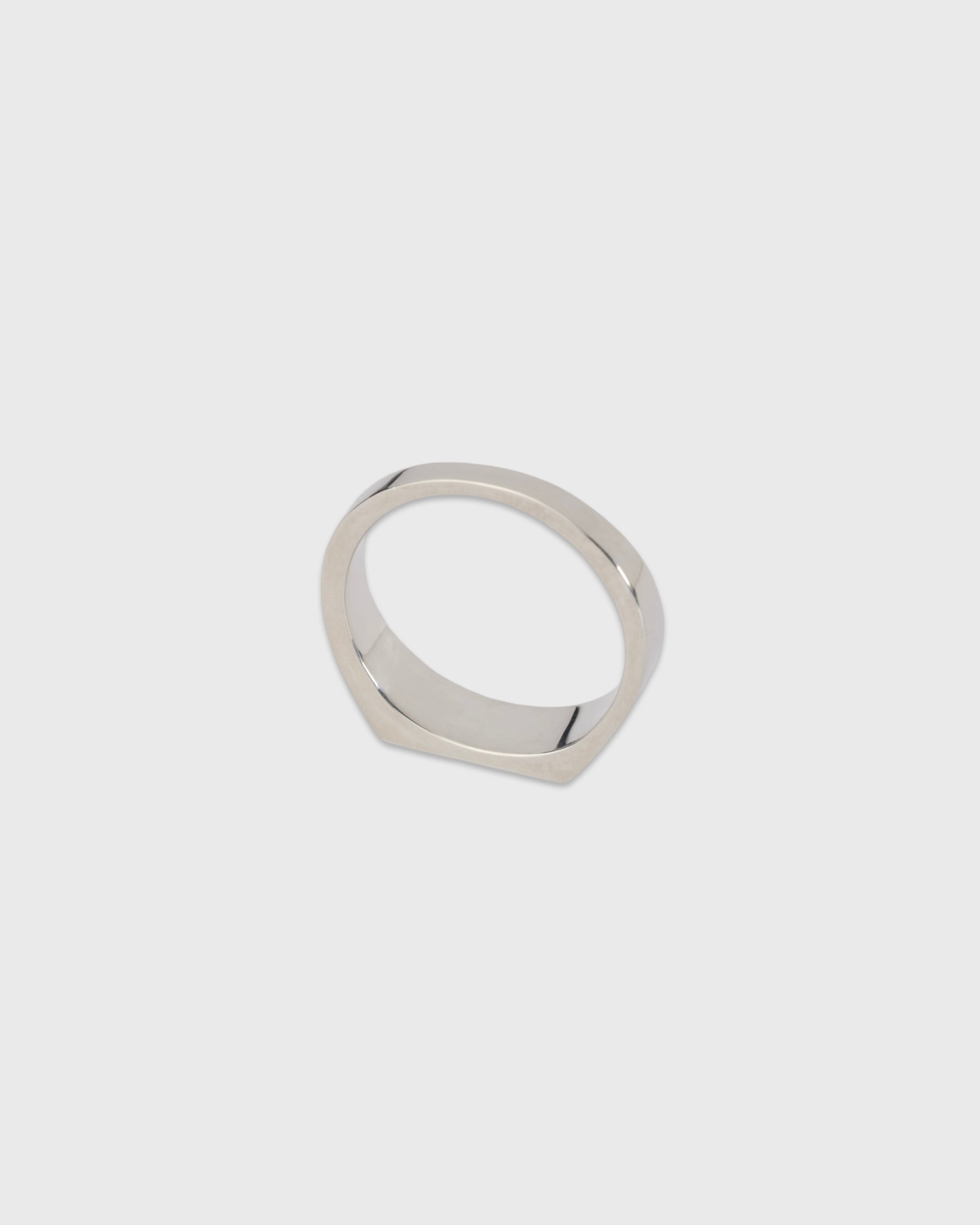 Garden of eden 23SS-025 Square Ring Medium, Silver