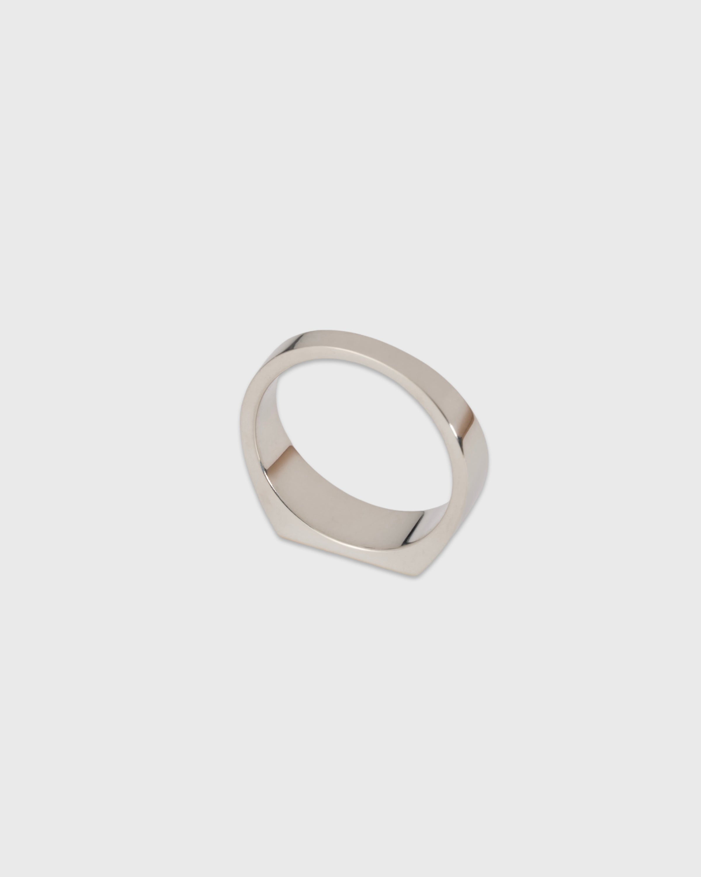 Garden of eden 23SS-049 Square Ring Large, Silver & 9K Gold