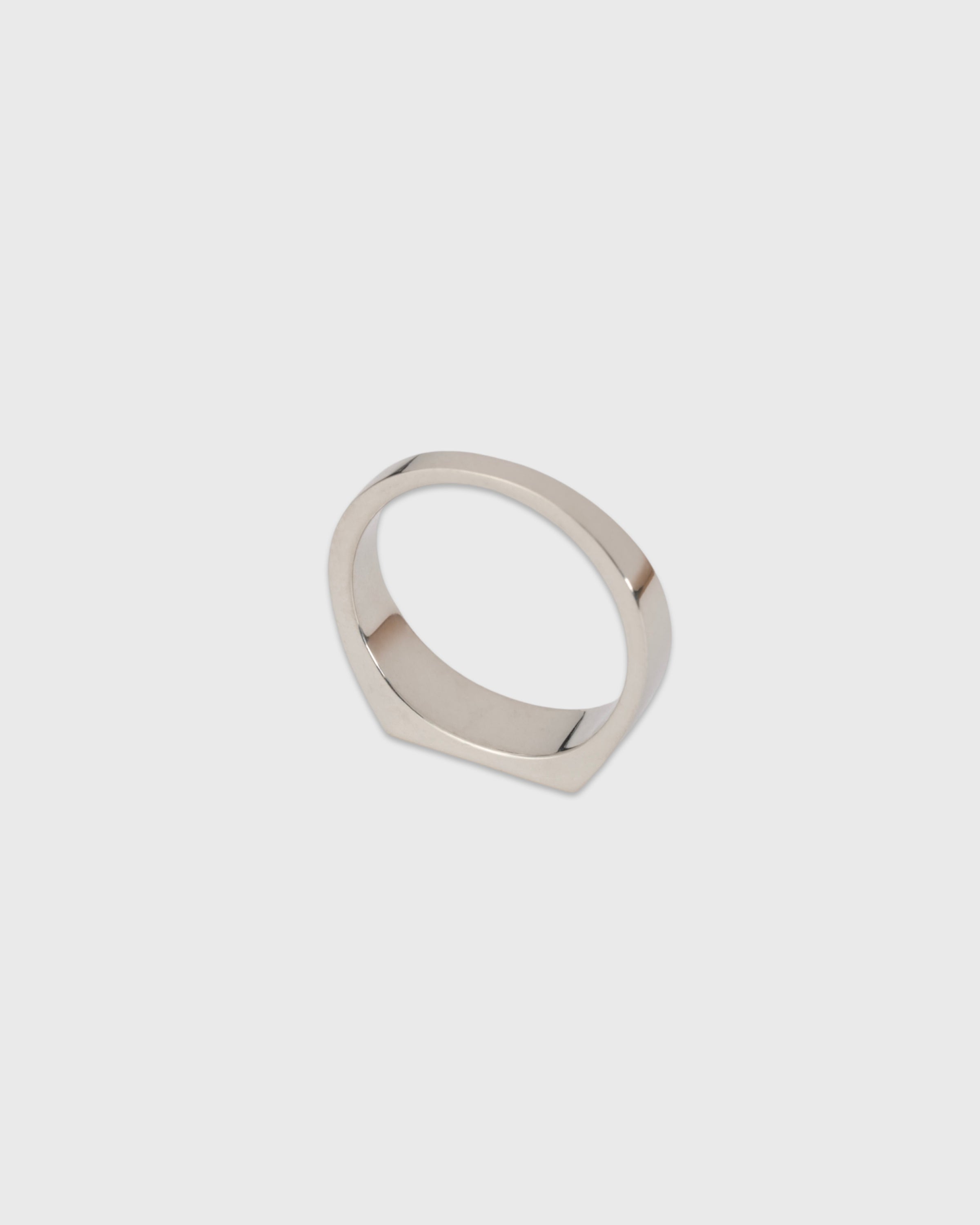 Garden of eden 23SS-029 Square Ring Medium, Silver & 9K Gold