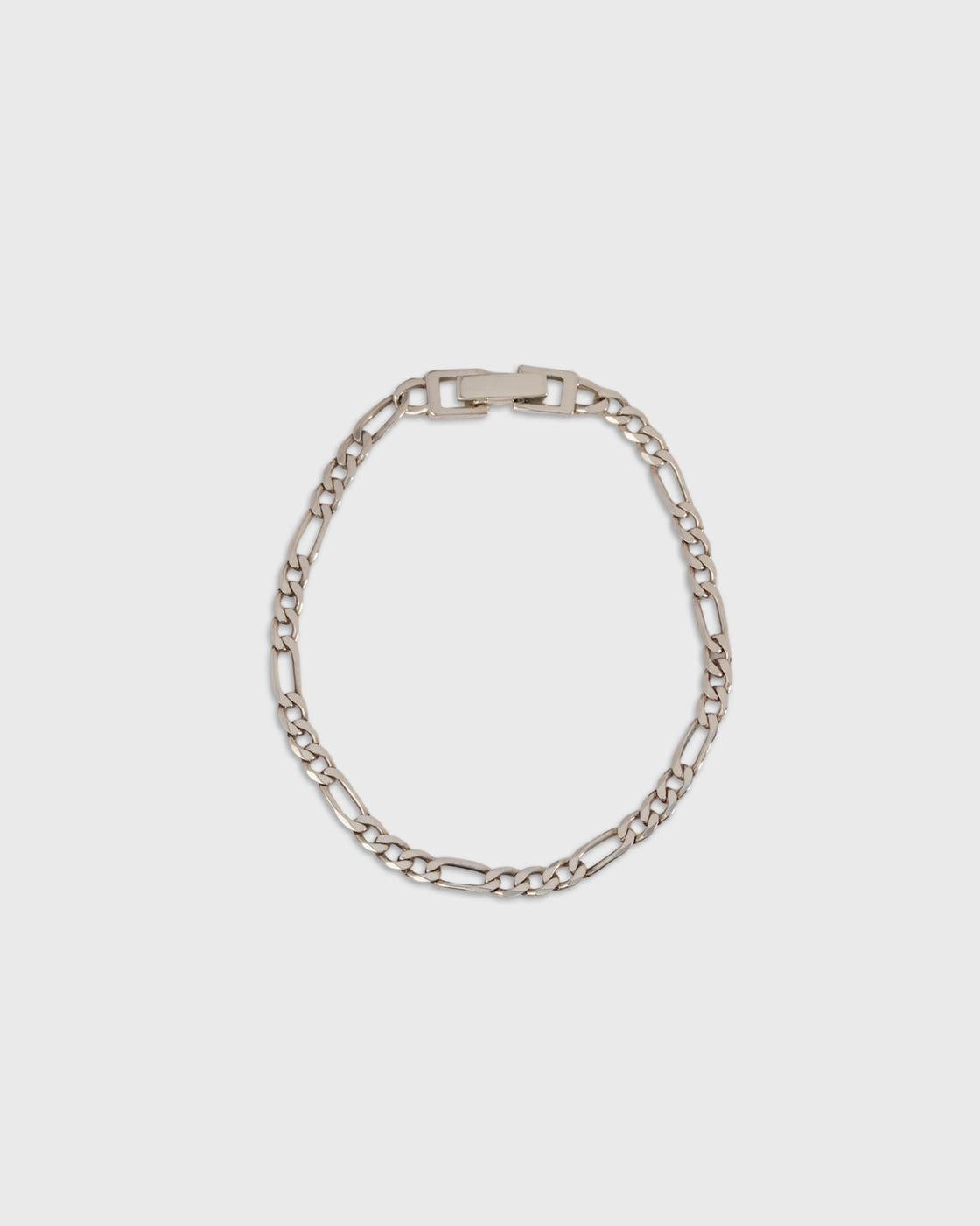 Garden of eden 22AW-053 Light Curb Chain Bracelet, Silver