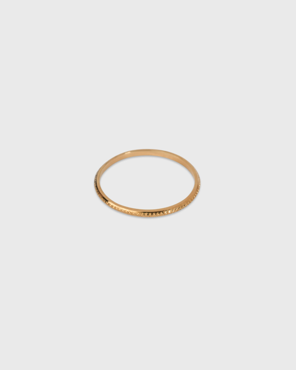 Garden of eden 24SS109 Milgrain Ring, 18K Gold