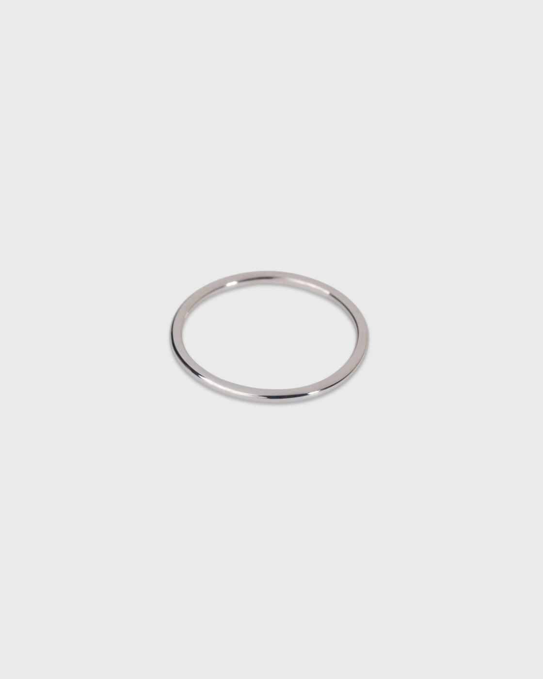 Garden of eden 21SS-MMLR02 Minimal Ring, 10K White Gold