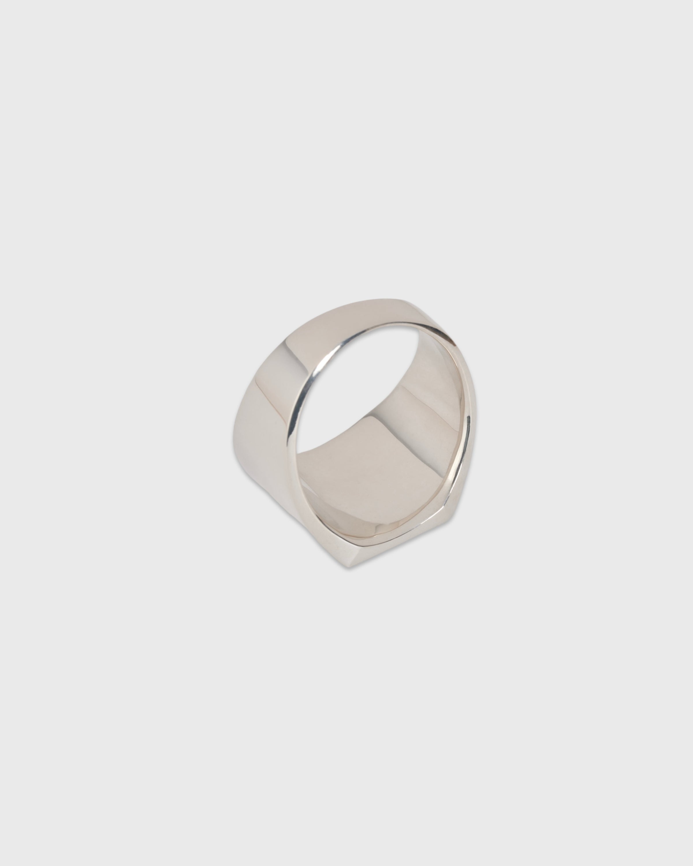 Garden of eden 22AW029 Square Ring Large, Silver