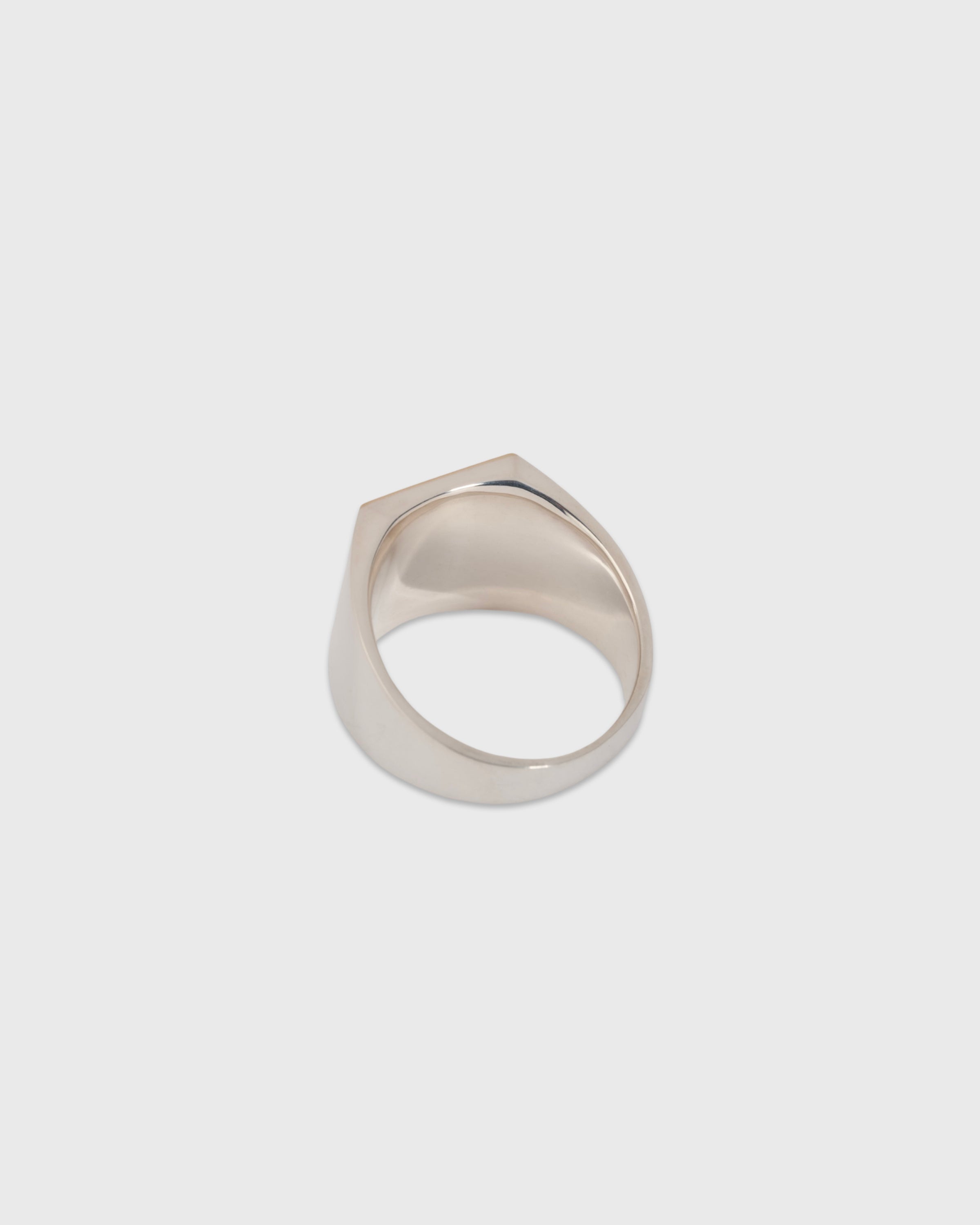 Garden of eden 22AW028G Square Ring Small, Silver & 10K Gold