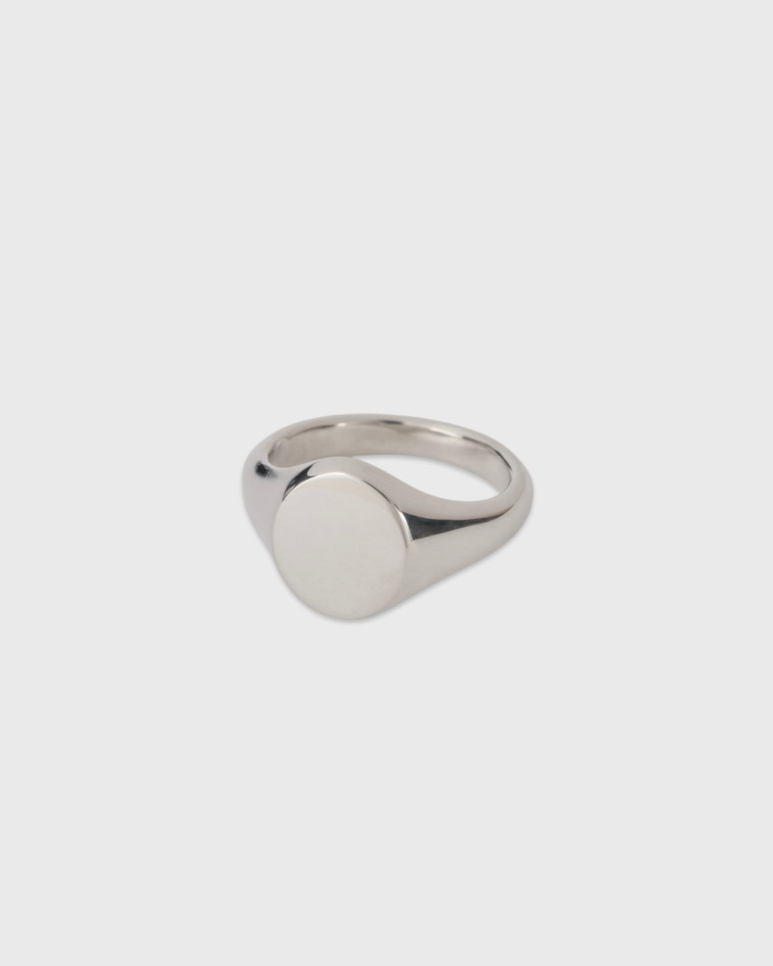 Garden of eden ED-VG17-SR03 Oval Signet Ring Large, Silver