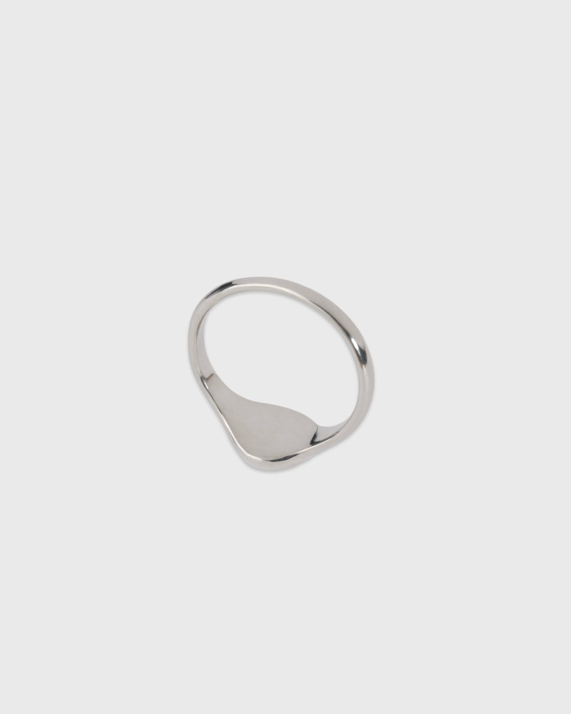 Garden of eden ED-VG17-SR01 Oval Signet Ring Small, Silver