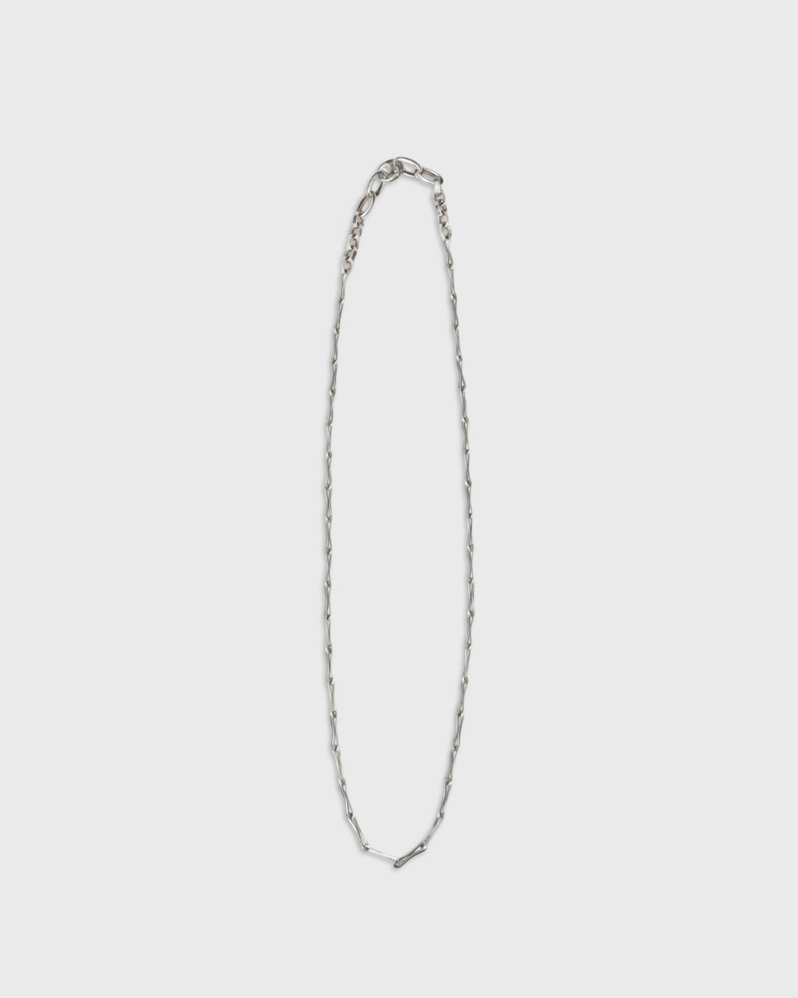 Garden of eden 24SS-090 Wave Chain Necklace, Silver