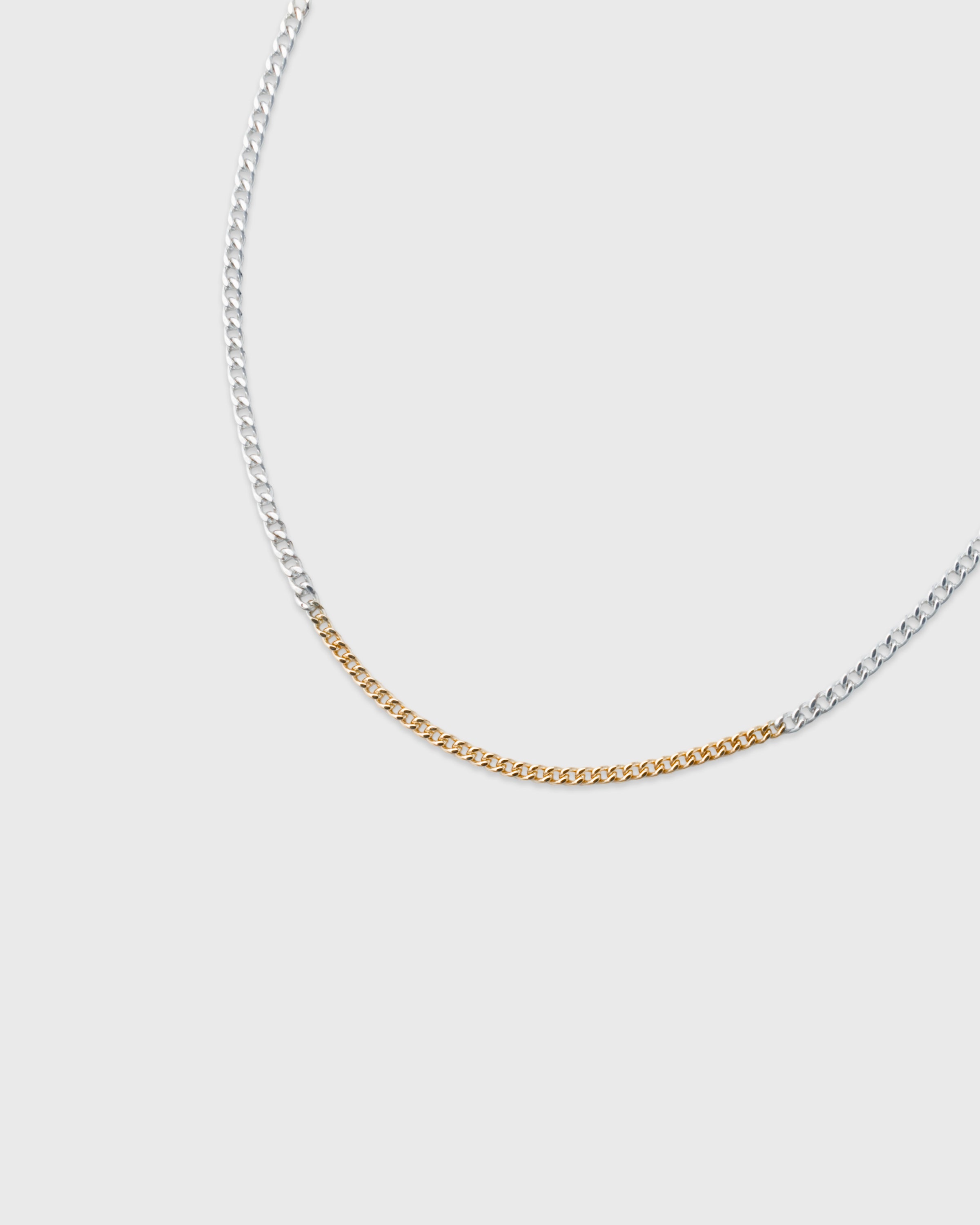Garden of eden ED26AW-133 Curb Mix Chain Bracelet/Gold Clasp